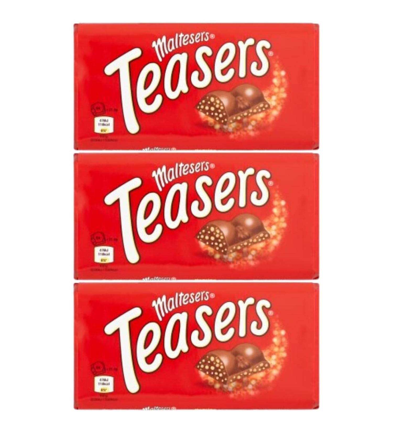 Chocolate Bar Bundle With Maltesers Teasers Chocolate Bar 100g (3 Pack)