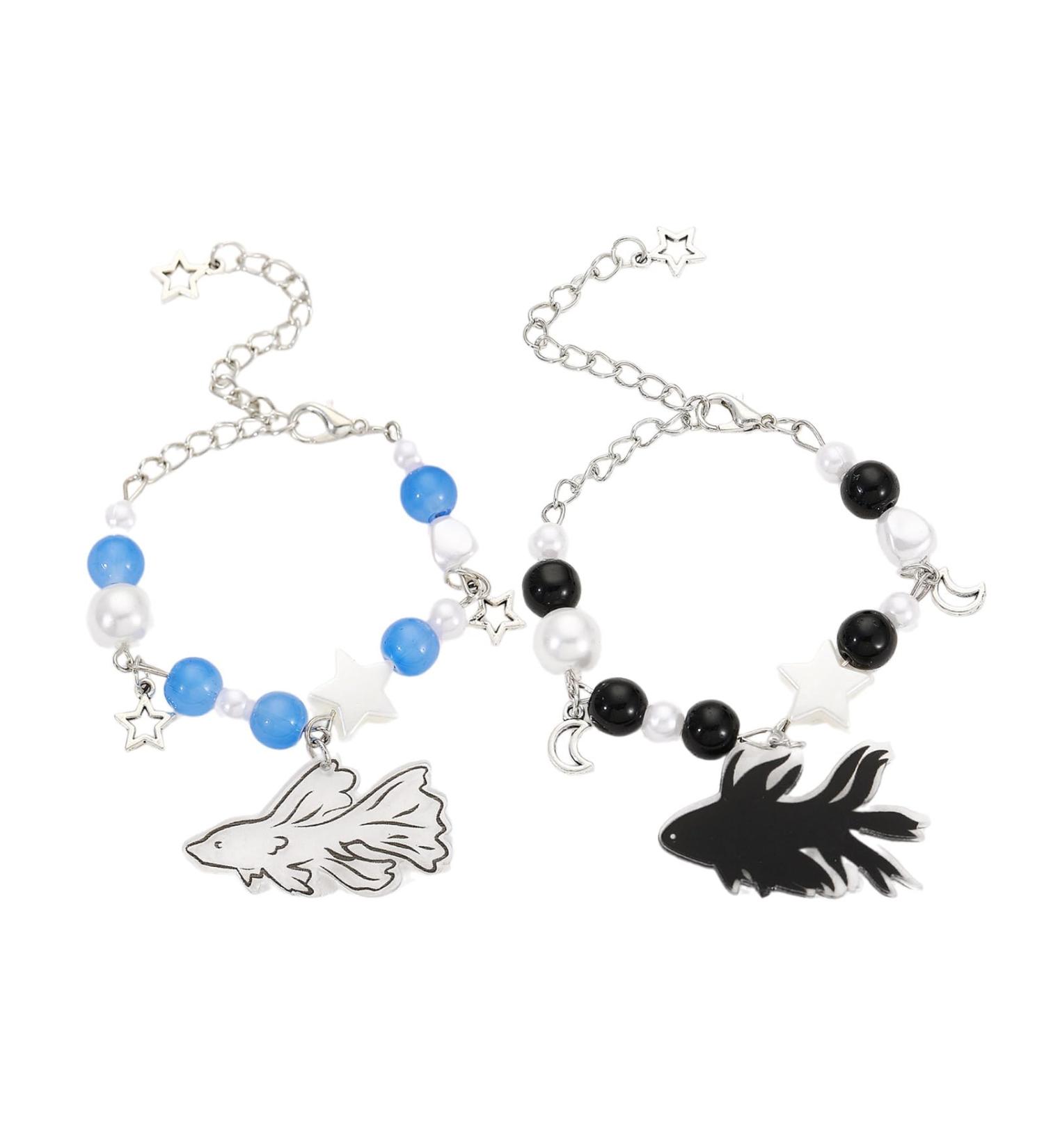 Oralgo's Adjustable Tropical Fish Bracelet & Star Charm Jewelry Gift Set for Women - Unique 2-Part Design - Buy Online on GoSupps.com
