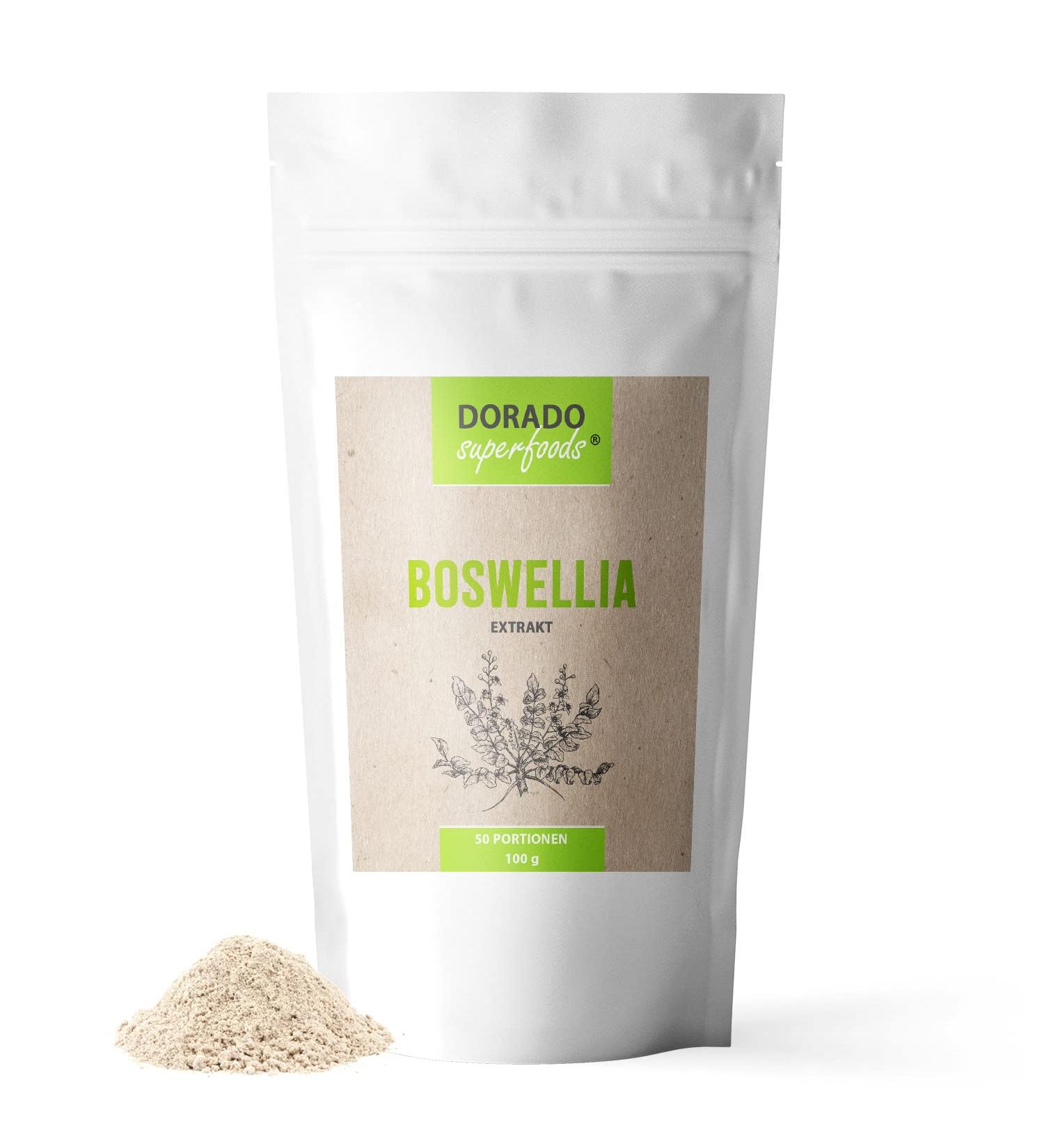 Boswellia Serrata Soft Smoke Powder - 100g | Highly Concentrated 65% Boswelliacos | Pure & Additive-Free | Dorado Superfoods  - Buy Online on GoSupps.com