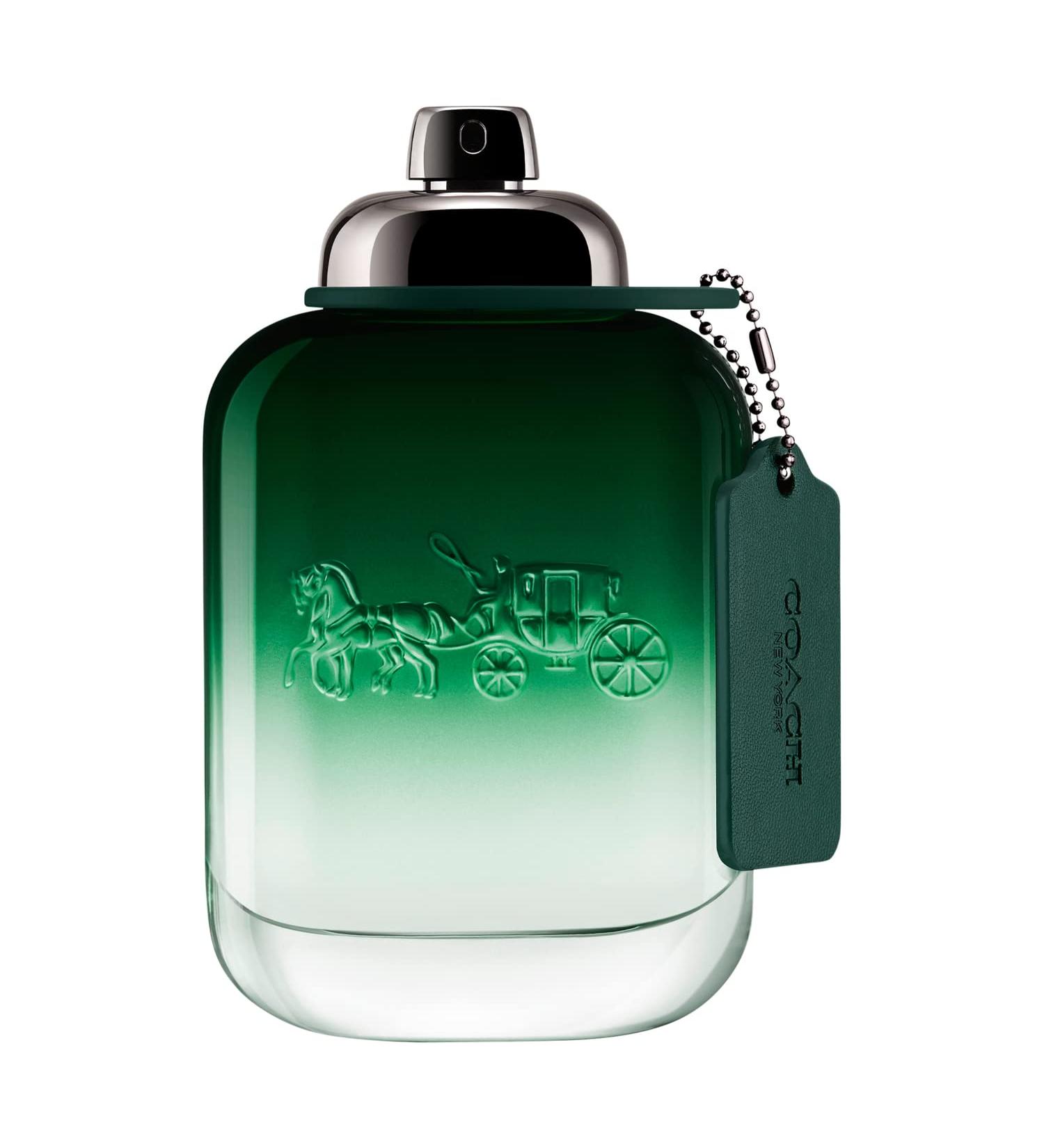 Coach Green Eau de Toilette - Long Lasting Fragrance with notes of Kiwi Rosemary Essence & Crystal Moss - Fruity & Green - 3.3 fl. oz. 3.3 Fl Oz - Buy Online on GoSupps.com