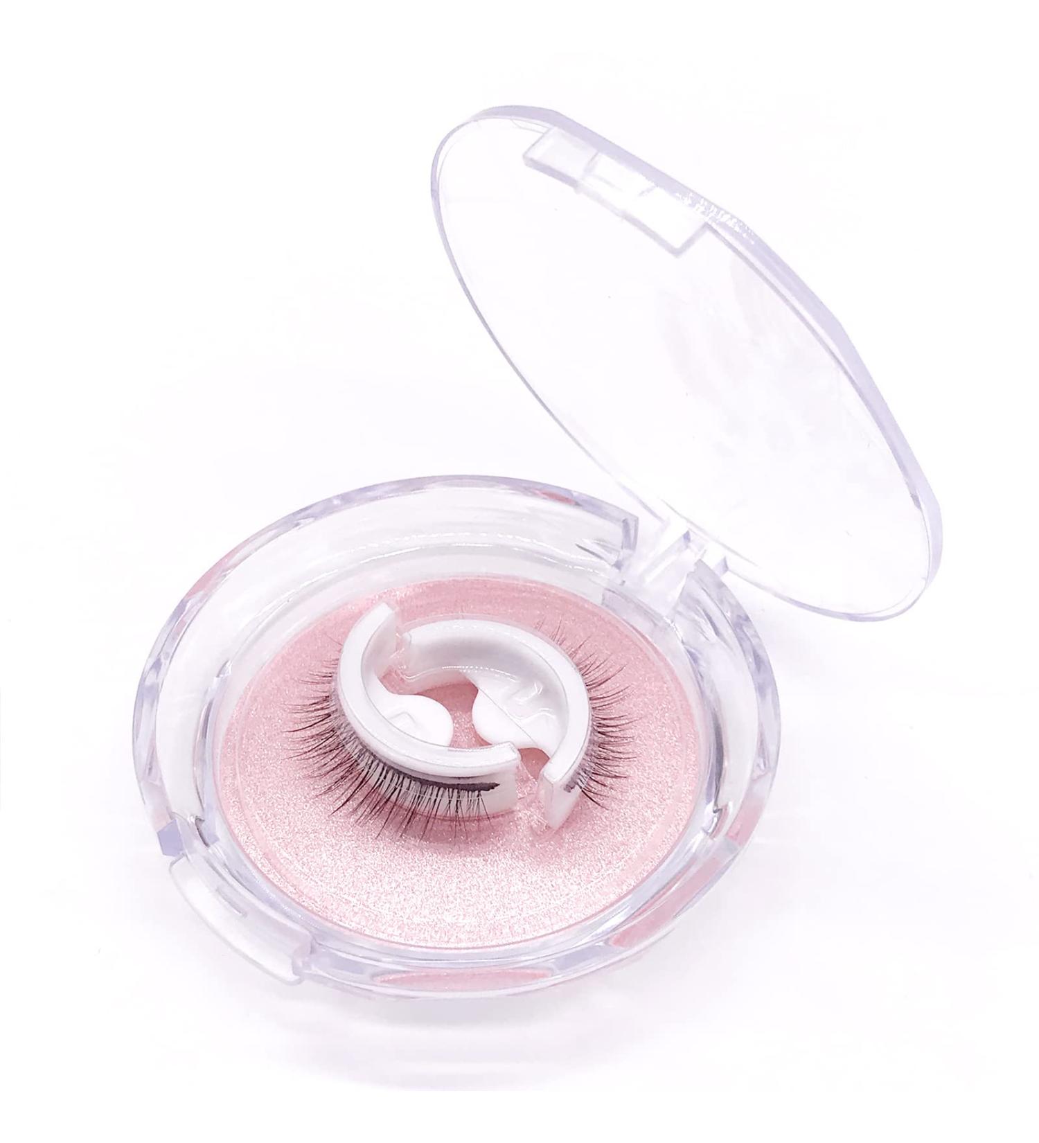 Reusable False Eyelashes Artificial Fiber Fake Eyelashes Self Adhesive Fake Lashes for Women - Buy Online on GoSupps.com