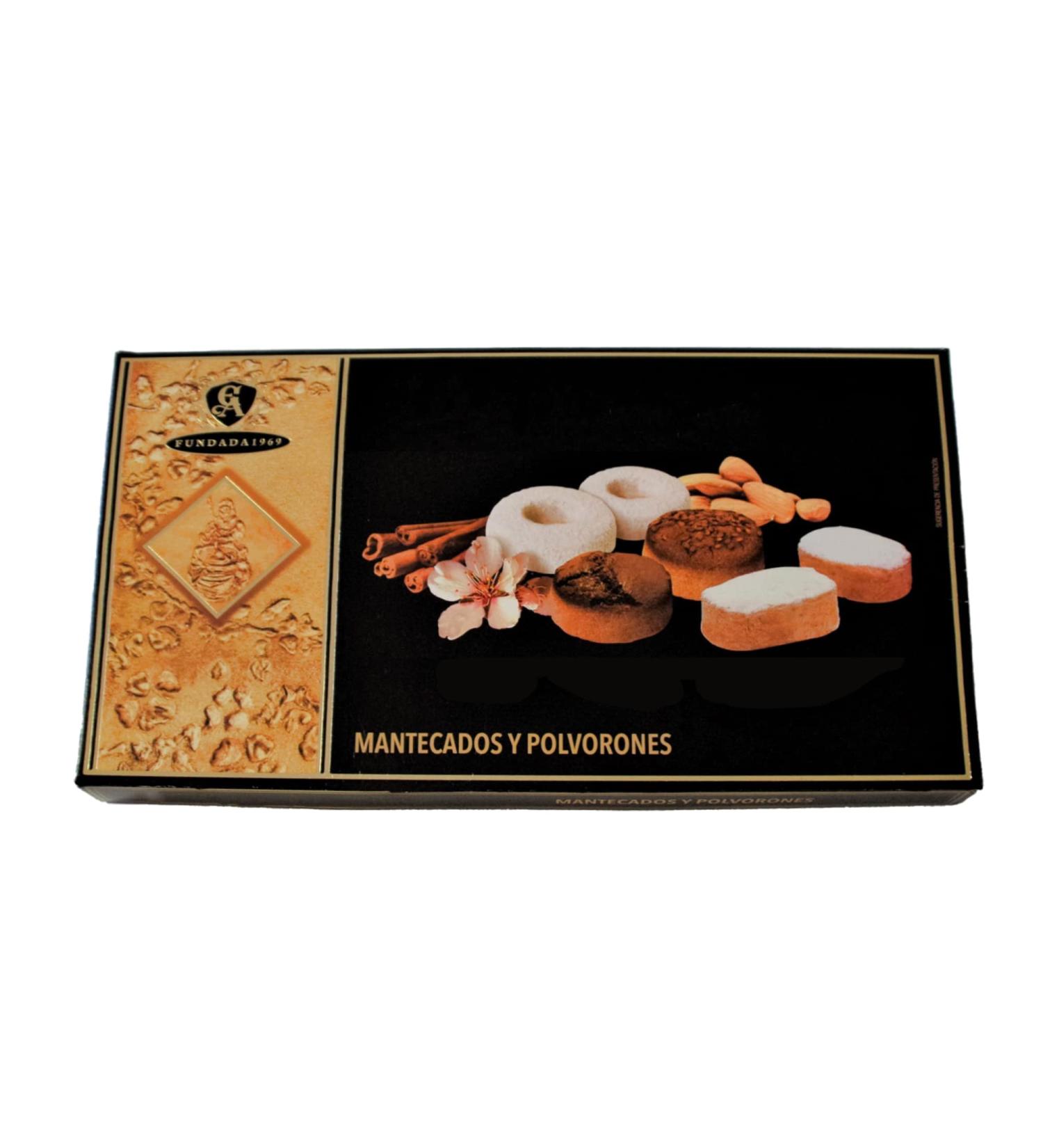 Surtido de Mantecados y Polvorones 600g - Authentic Spanish Biscuits & Christmas Confectionery Gift Box - Buy Online on GoSupps.com