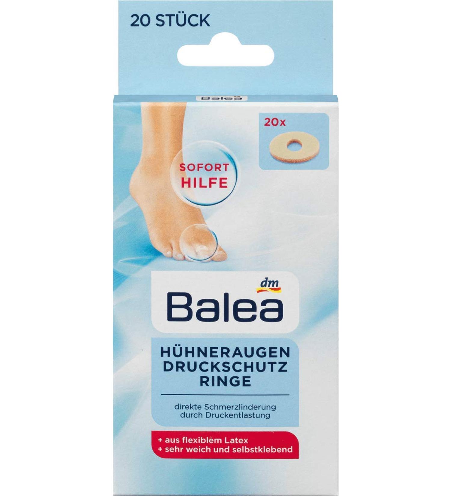 Balea Corn Pressure Protection Rings - 20 pcs | Effective Corn Treatment - Buy Online on GoSupps.com