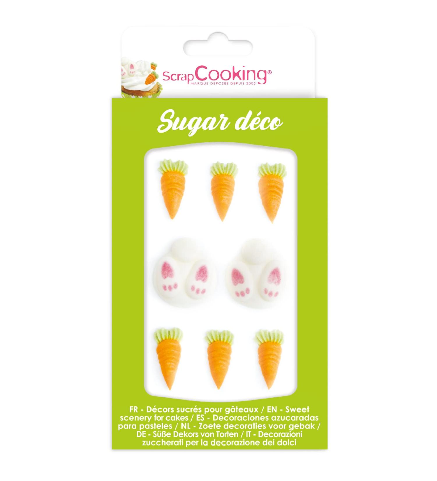 Sweet decorations rabbit and carrot - Buy Online on GoSupps.com