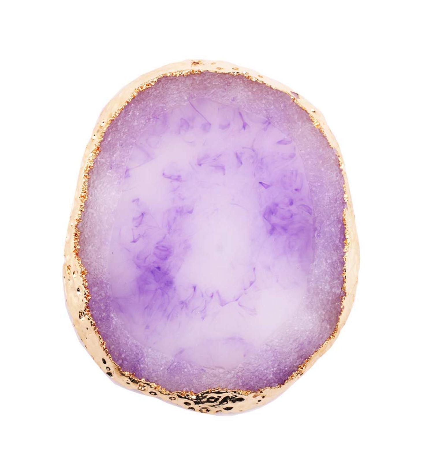 TEOYALL Resin Nail Art Palette - Purple Nail Polish Mixing Tray for Nail DIY & Display - Perfect for Creative Nail Designs - Buy Online on GoSupps.com