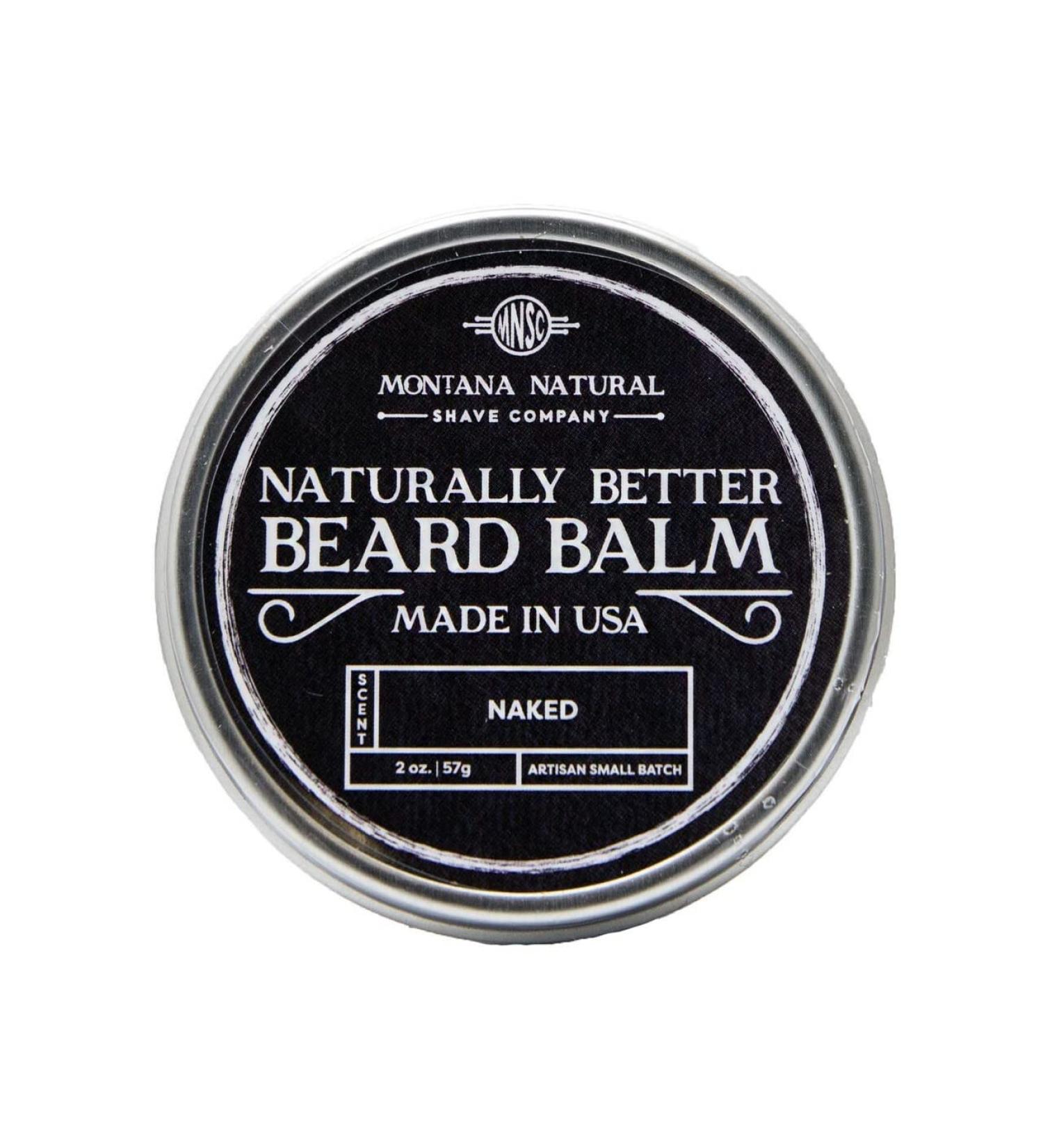 Buy MNSC Small Batch Unscented Beard Balm - All-Natural Hypoallergenic Handmade in USA - Perfect for a Naturally Better Beard - International Shipping Available - Buy Online on GoSupps.com