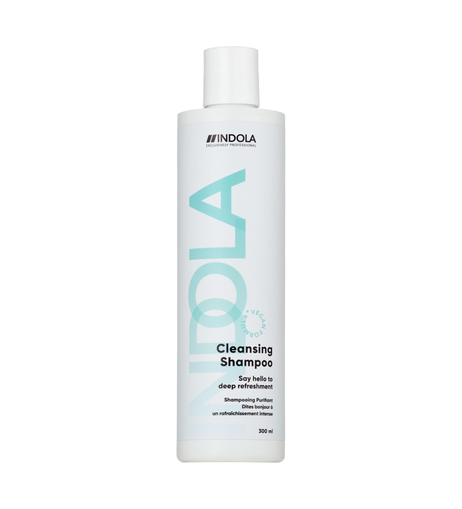 Indola Indola Purifying Shampoo 300ml | Nourishing Shampoo for Hair and Scalp | Removes Impurities