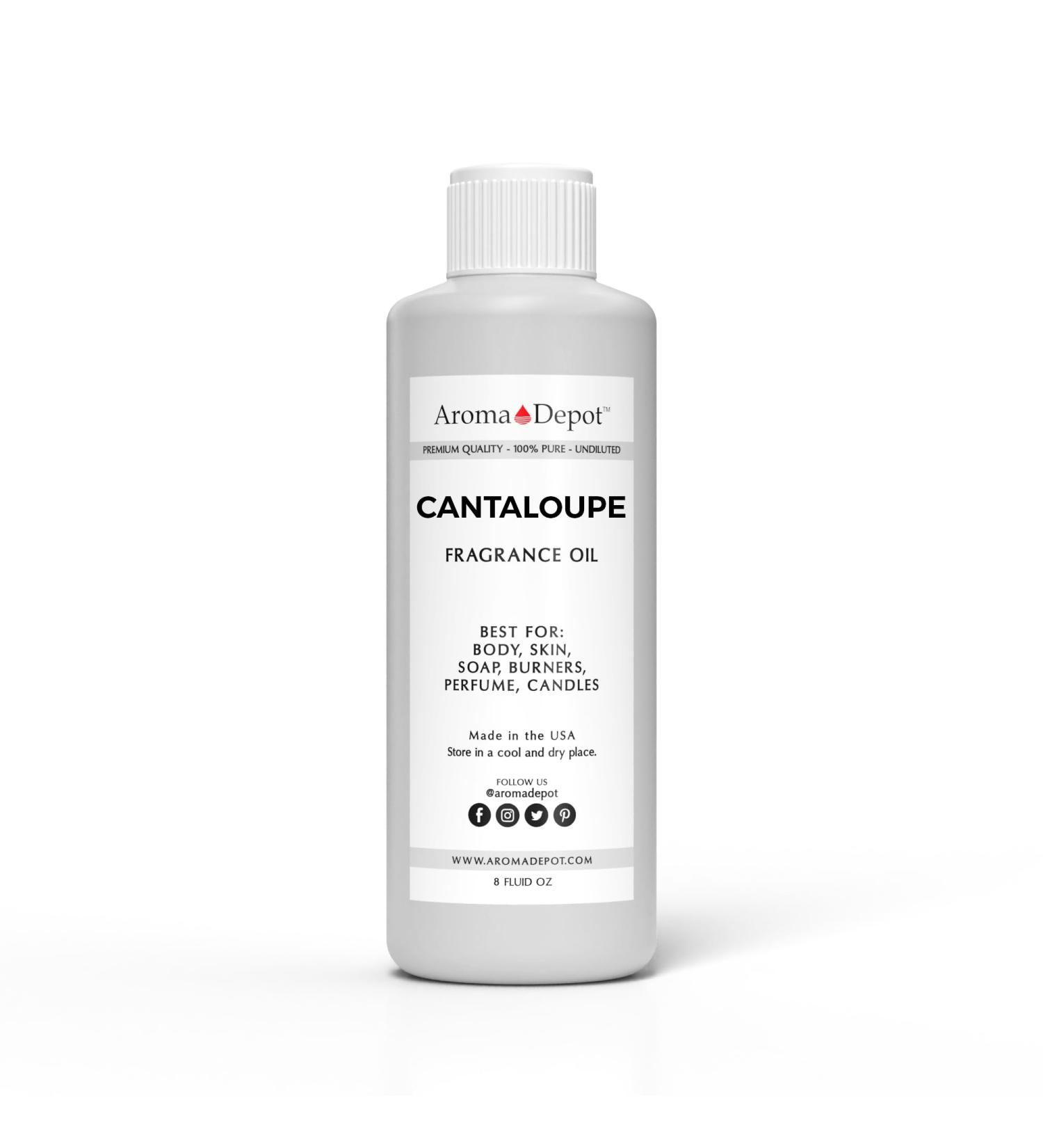 Aroma Depot Cantaloupe Fragrance Oil 8oz | Scented Oil for Candles Bath Bombs and DIY Projects | Perfume & Skin Oil - Buy Online on GoSupps.com