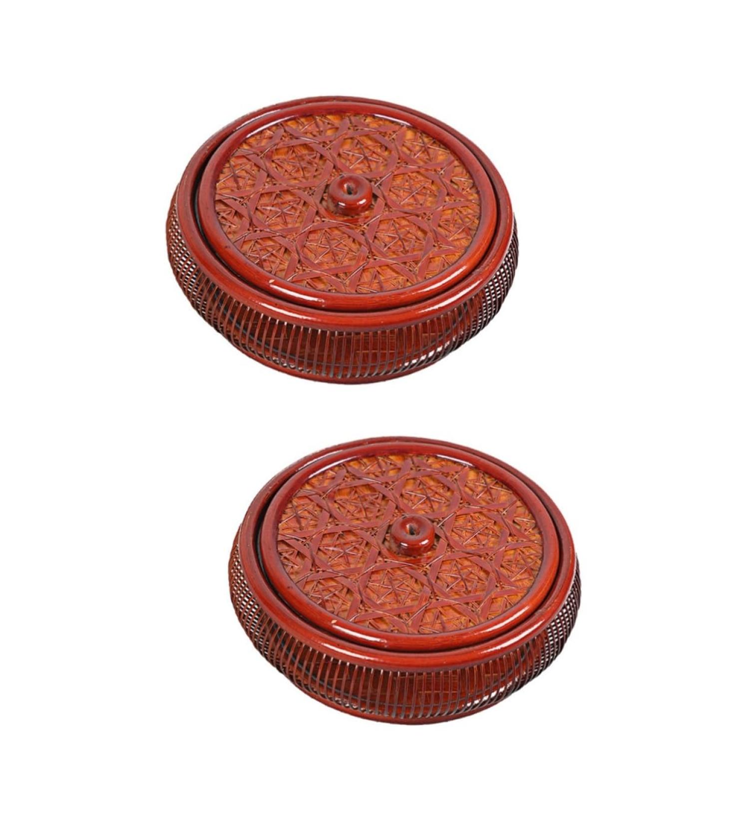 MAGICLULU 2pcs Box Food Containers with Lids Snack Tray Snack Food Case Storage Box Japanese-style Food Box - Buy Online on GoSupps.com