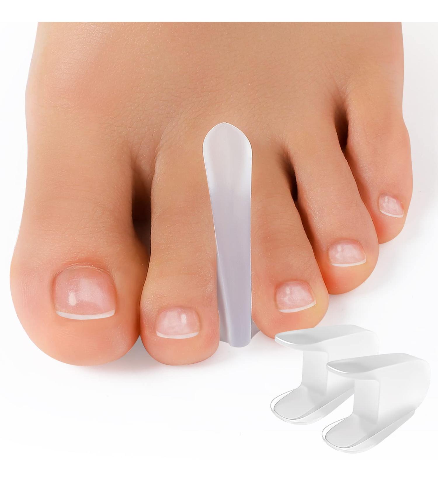 Welnove Gel Toe Separators for Bunions - Toe Spacers for Overlapping Toes & Calluses - Soft Silicone Bunion Corrector (8 Pack, Medium) - Buy Online on GoSupps.com