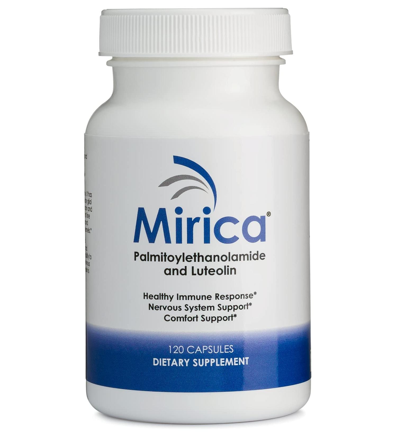 Mirica Pea & Luteolin Capsules - Healthy Immune & Nervous System Support - 120ct - Buy Online on GoSupps.com