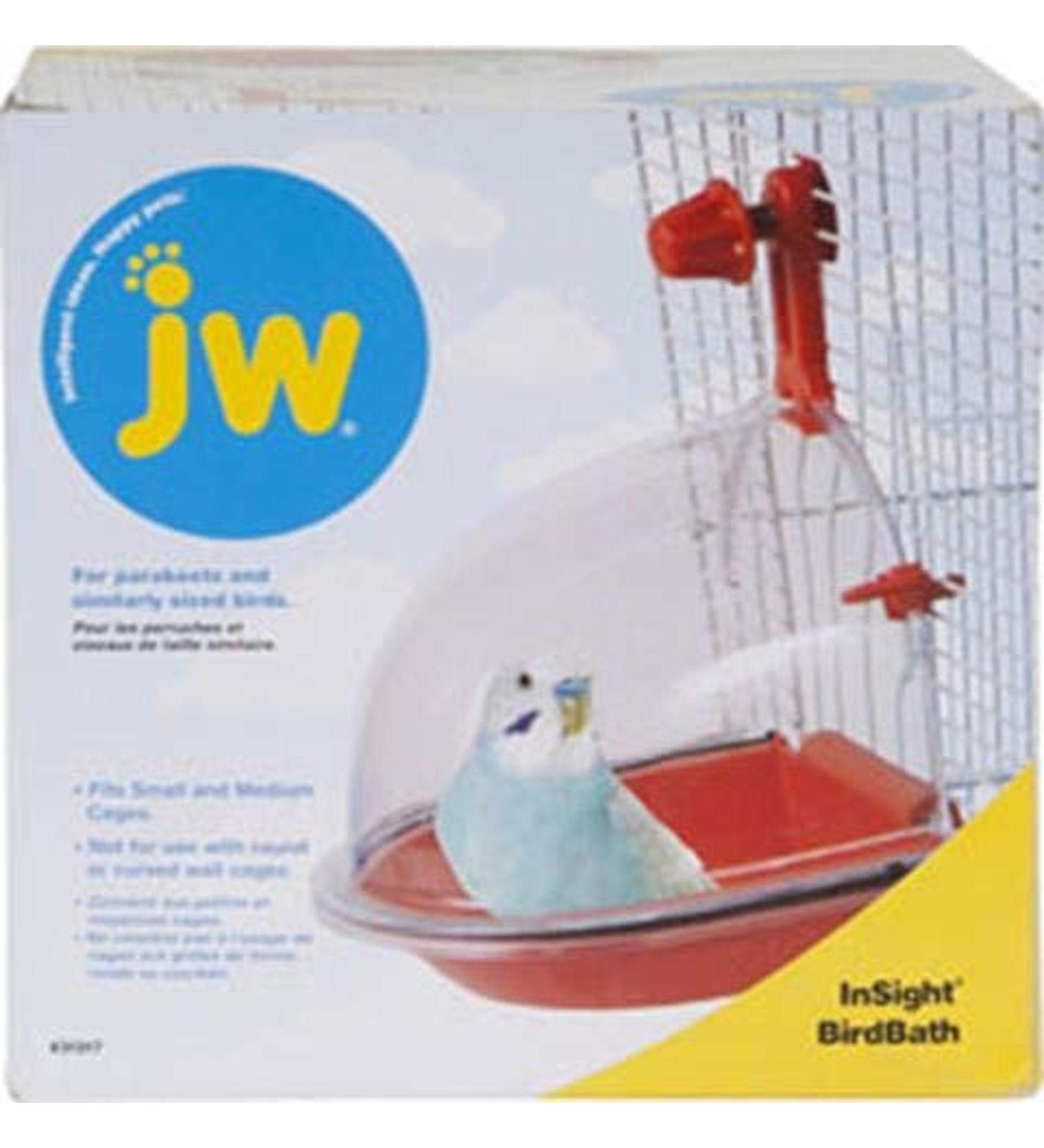 JW Pet Bird Bath Cage Medium - Keep Your Bird Happy and Healthy - Buy Online on GoSupps.com