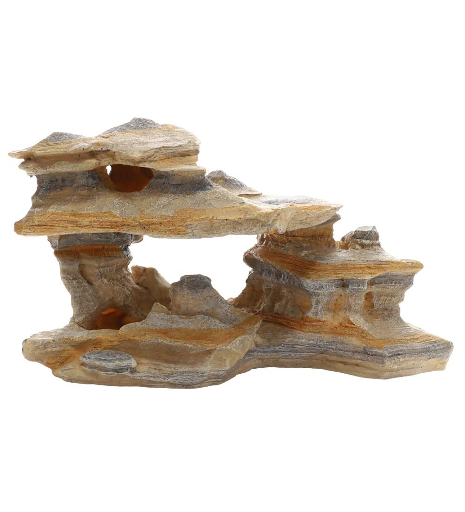Hobby 40121 Amman Rock 2 - Premium Decorative Stone | 30 x 17 x 11 cm | Global Shipping Available - Buy Online on GoSupps.com