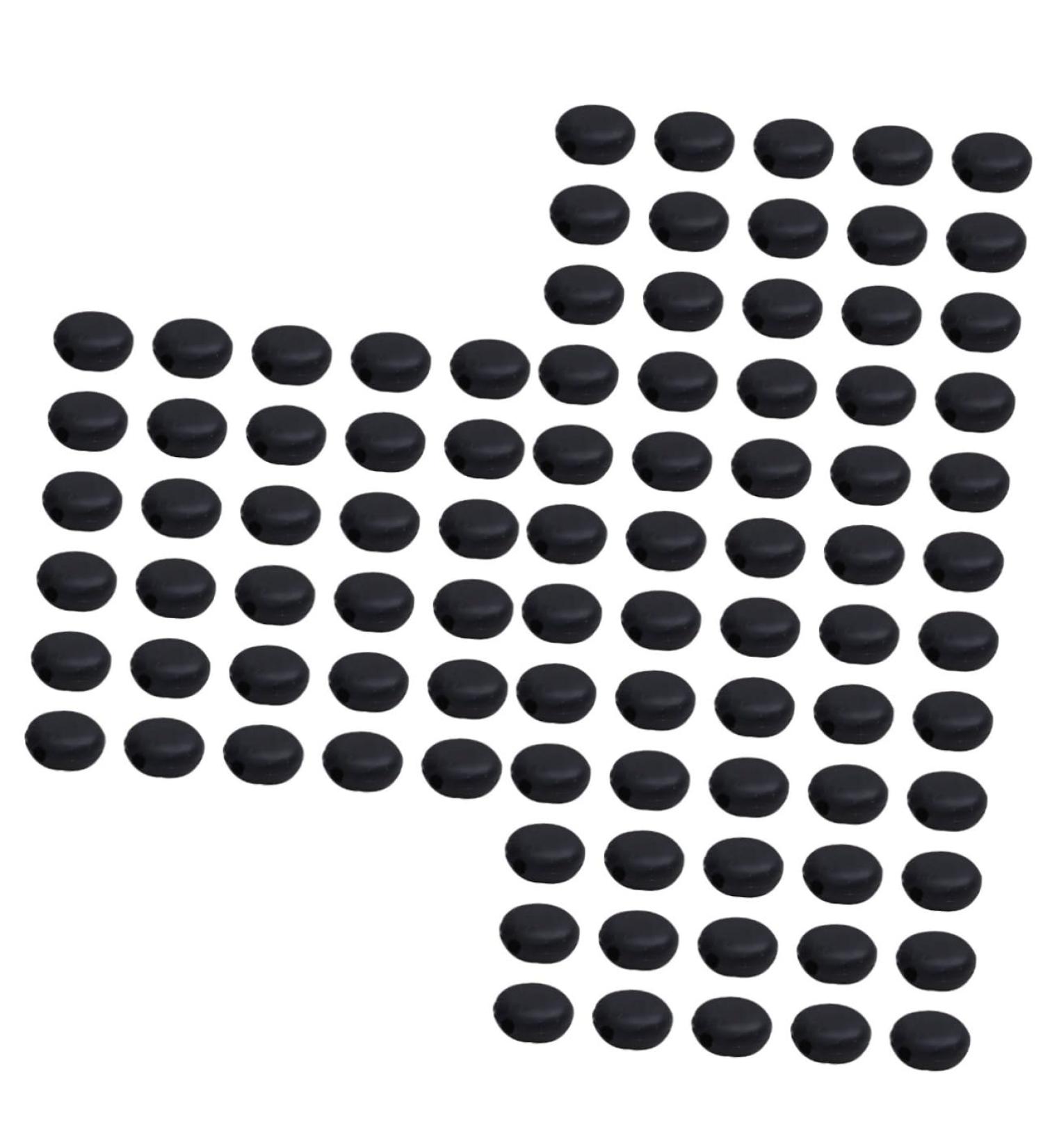 Beaupretty 300 Piece Adjustable Mask Cable Clips - Spring Ear Hook Support for Mask | Silicone Round Cord Clips - Perfect for International Shipping - Buy Online on GoSupps.com