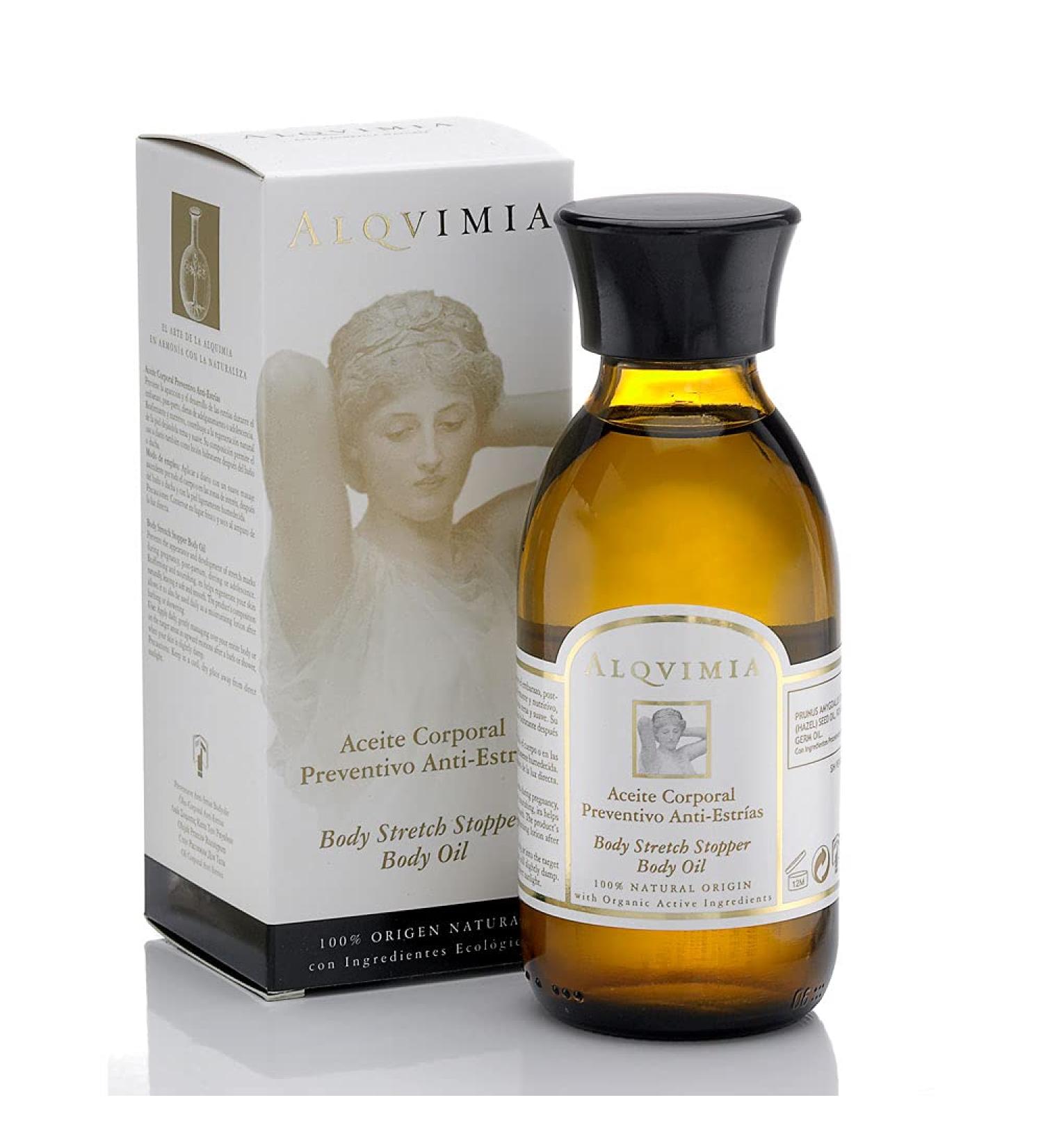 Alqvimia Skin Firming Body Oil | 150ml Moisturizing Oil for Stretch Marks | International Shipping - Buy Online on GoSupps.com