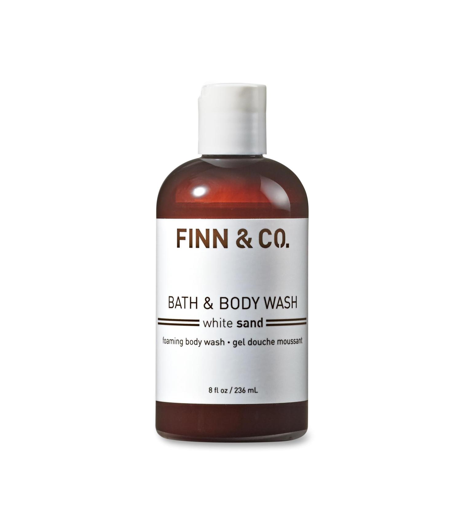Buy FINN & CO. Bath & Body Wash for Men & Women - Cleanse Hydrate & Soothe | White Sand Fragrance | 8 oz - International Shipping Available - Buy Online on GoSupps.com
