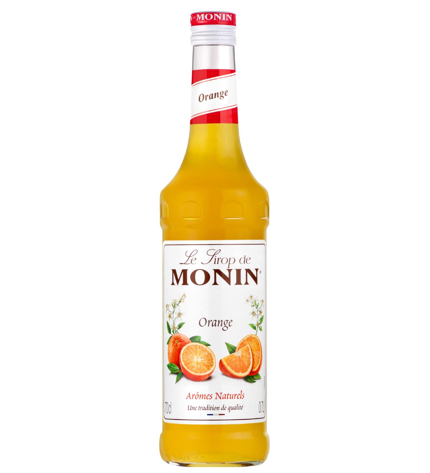 MONIN Premium Orange Syrup 700ml - Perfect for Cocktails and Mocktails | Vegan-Friendly & Allergen-Free with 100% Natural Flavours | Pack of 1 - Buy Online on GoSupps.com
