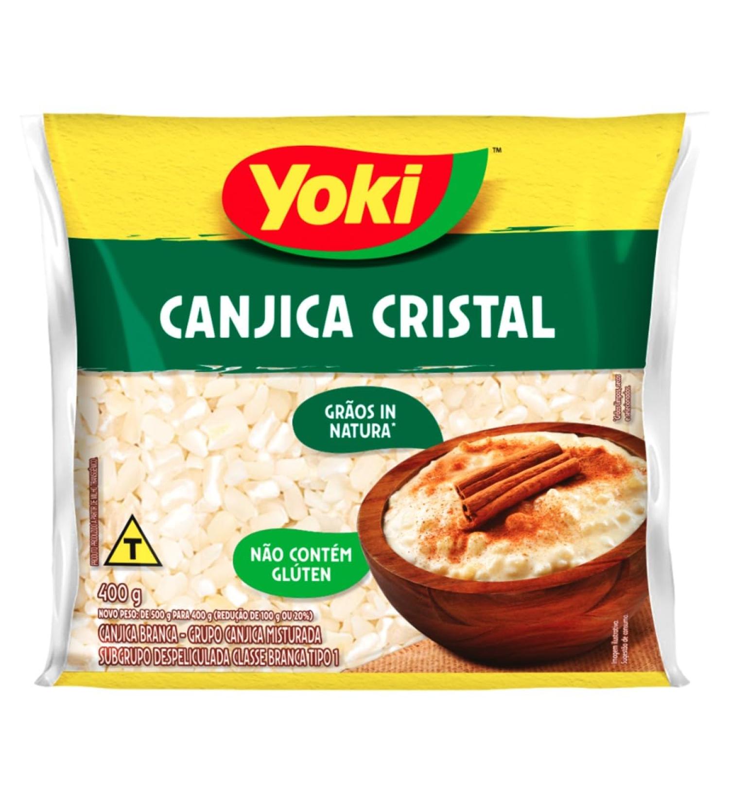 Canjica Branca (Ma s sec blanc "Hominy") - YOKI - 400g
