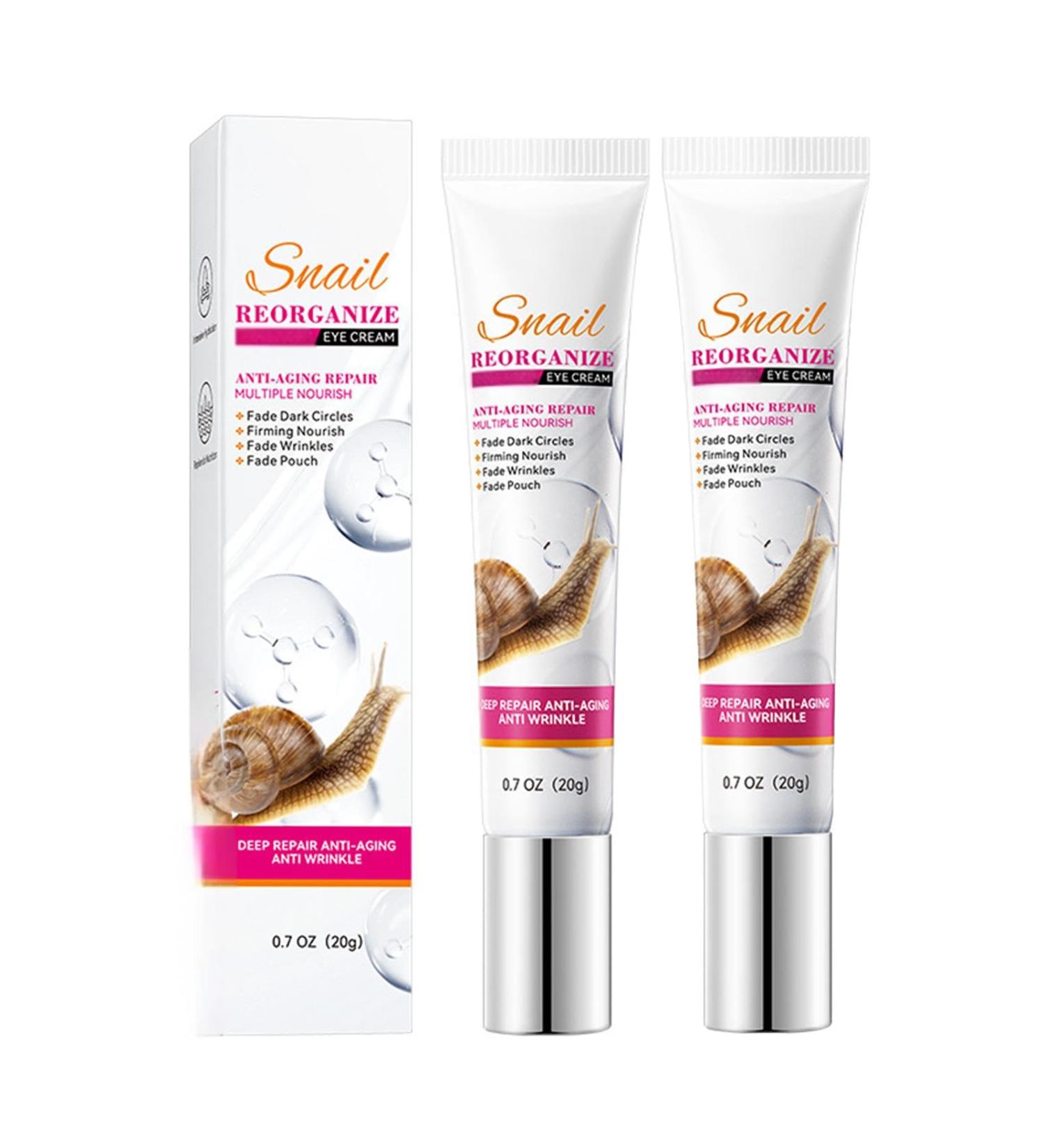 SADOER Brand Franchises Eyecream2 Eye stick antiaging eye cream snail eye cream eye brightener for cooling eye balm against dark circles and puffiness improves dryness 1 - Buy Online on GoSupps.com