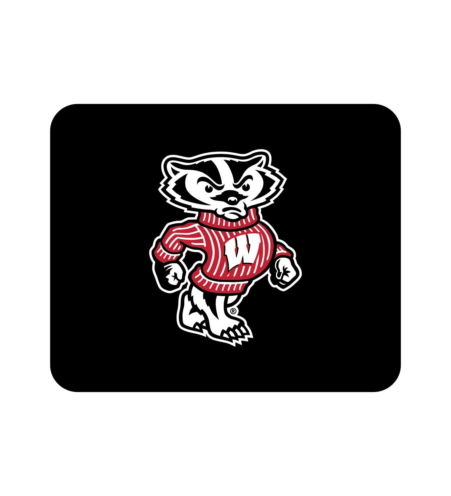 University of Wisconsin - Madison V2 Black Mouse Pad - Officially Licensed Campus Merchandise - Buy Online on GoSupps.com