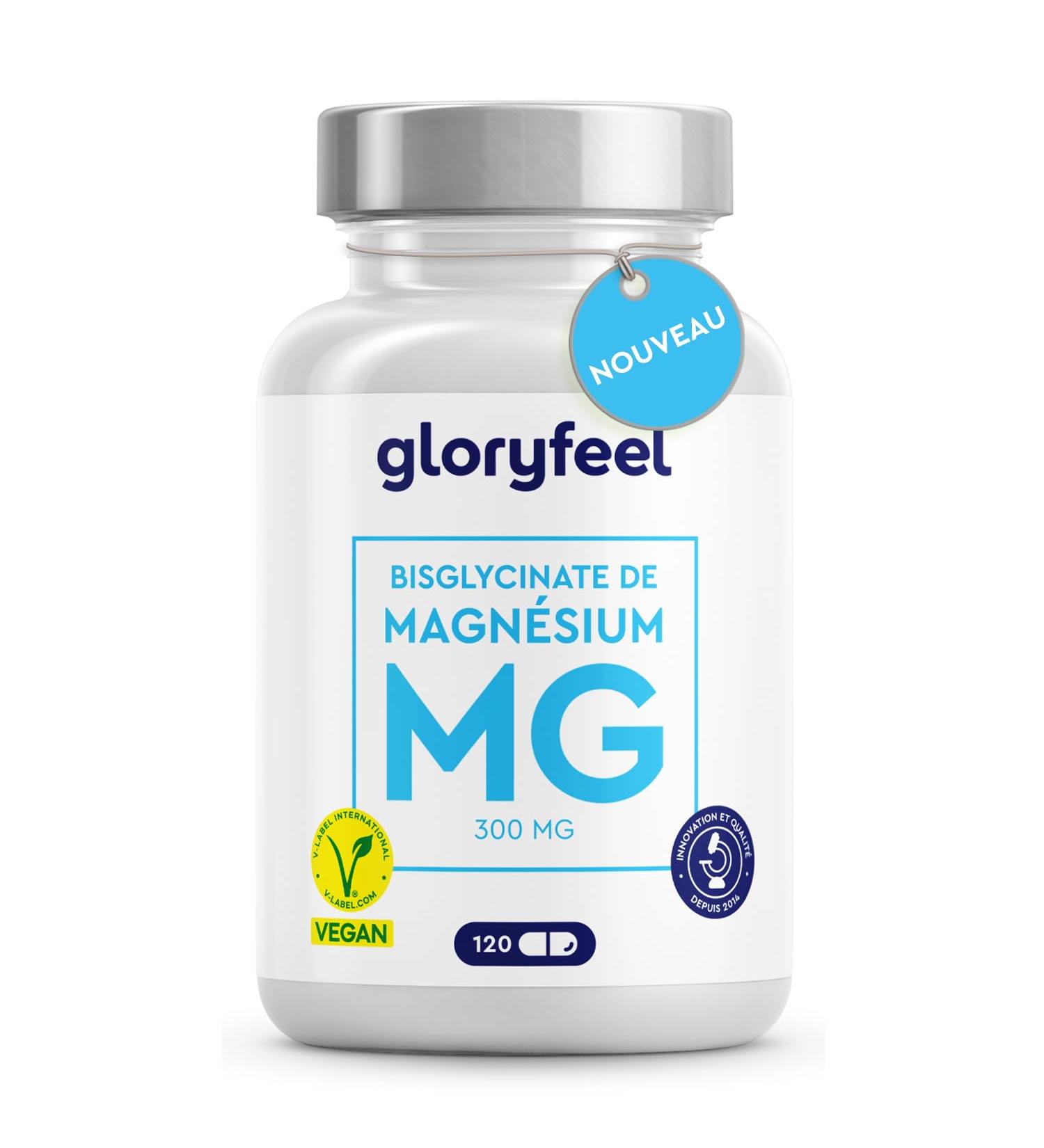 High Dose Magnesium Bisglycinate - For Muscle Bone and Electrolyte Balance Maximum Bioavailability - 120 Capsules Magnesium Glycinate No Additives - Vegan & Lab Tested - Buy Online on GoSupps.com