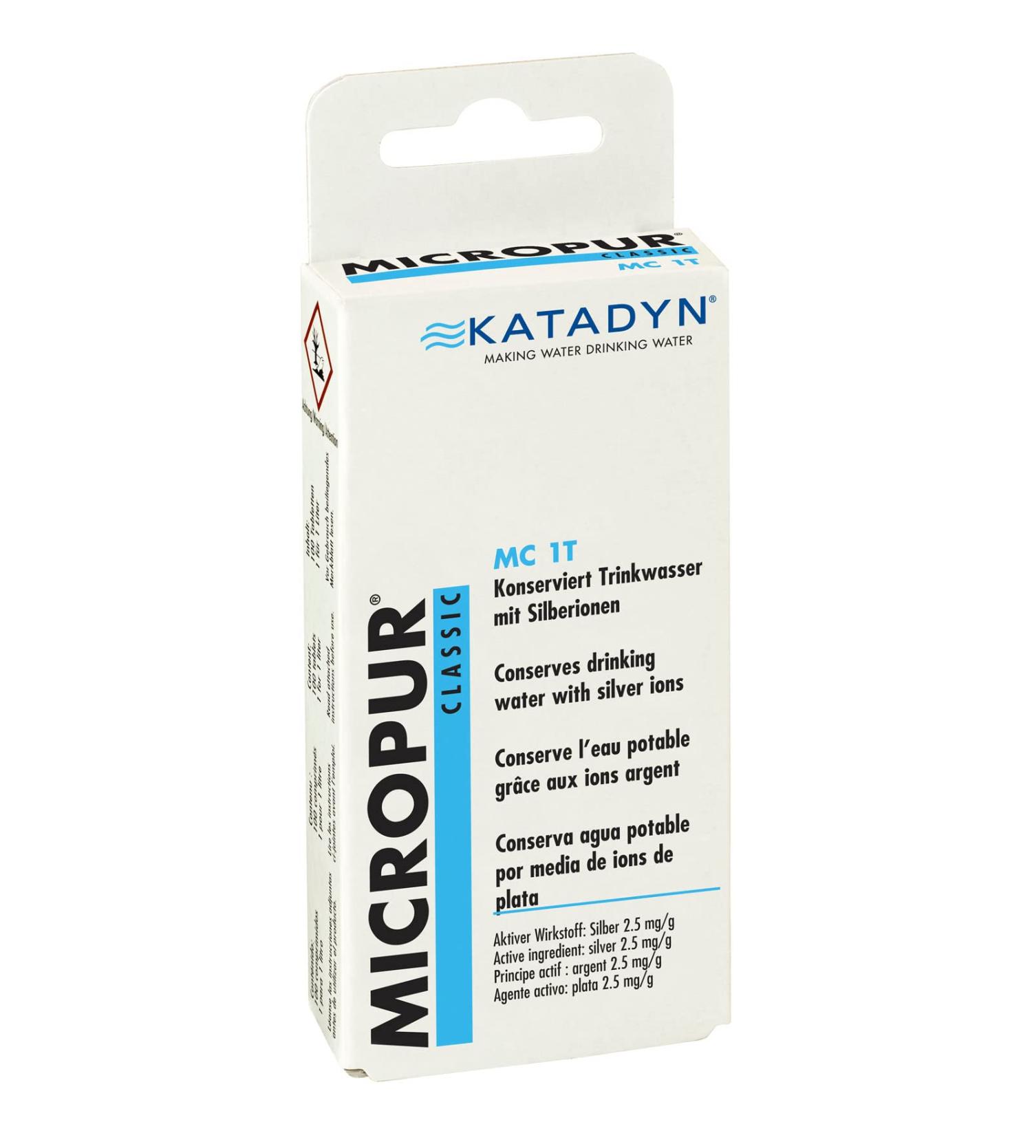 Buy Micropur Classic MC 1T Tablets (4x25) - International Shipping | Purification & Water Treatment Solutions - Buy Online on GoSupps.com