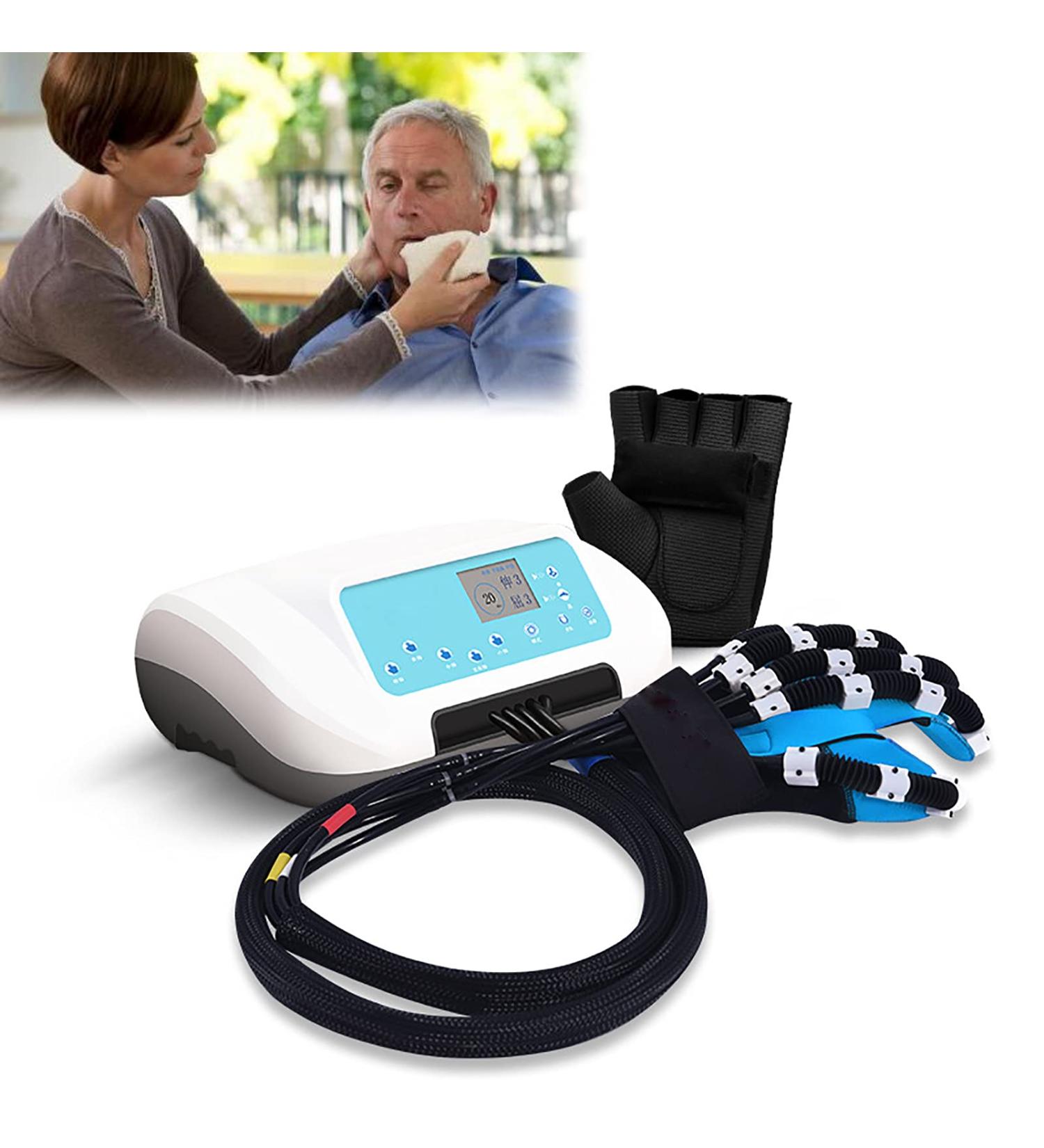 Rehabilitation Robot Gloves Finger Orthoses Nerve Massager Functional Hand Splint for Long-Term Relief Left X-Large - Buy Online on GoSupps.com