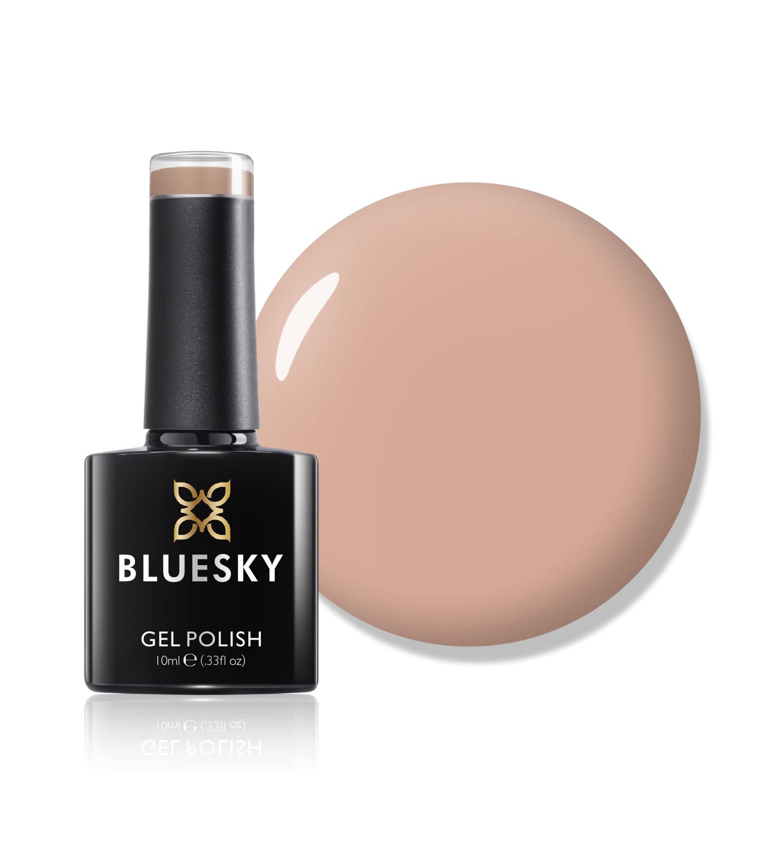 Bluesky Gel Nail Polish AW21: Aw2102 Nude Peach 10ml | Autumn/Winter 2021 Collection | Long-Lasting, Chip-Resistant, UV/LED Drying - Buy Online on GoSupps.com