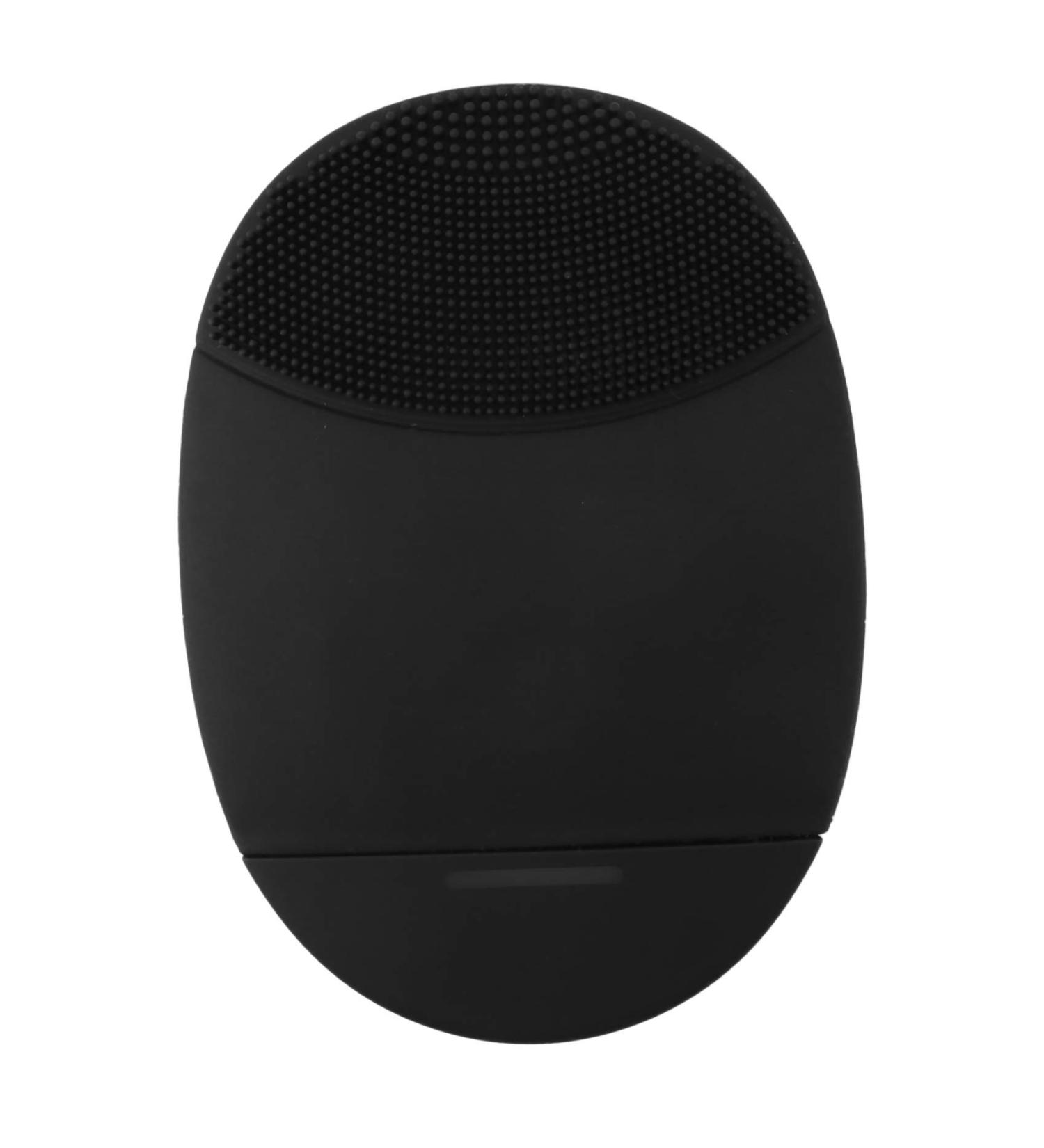 Cleanser Electric Silicone Cleanser Pore Cleaner Washing Brush Black - Buy Online on GoSupps.com