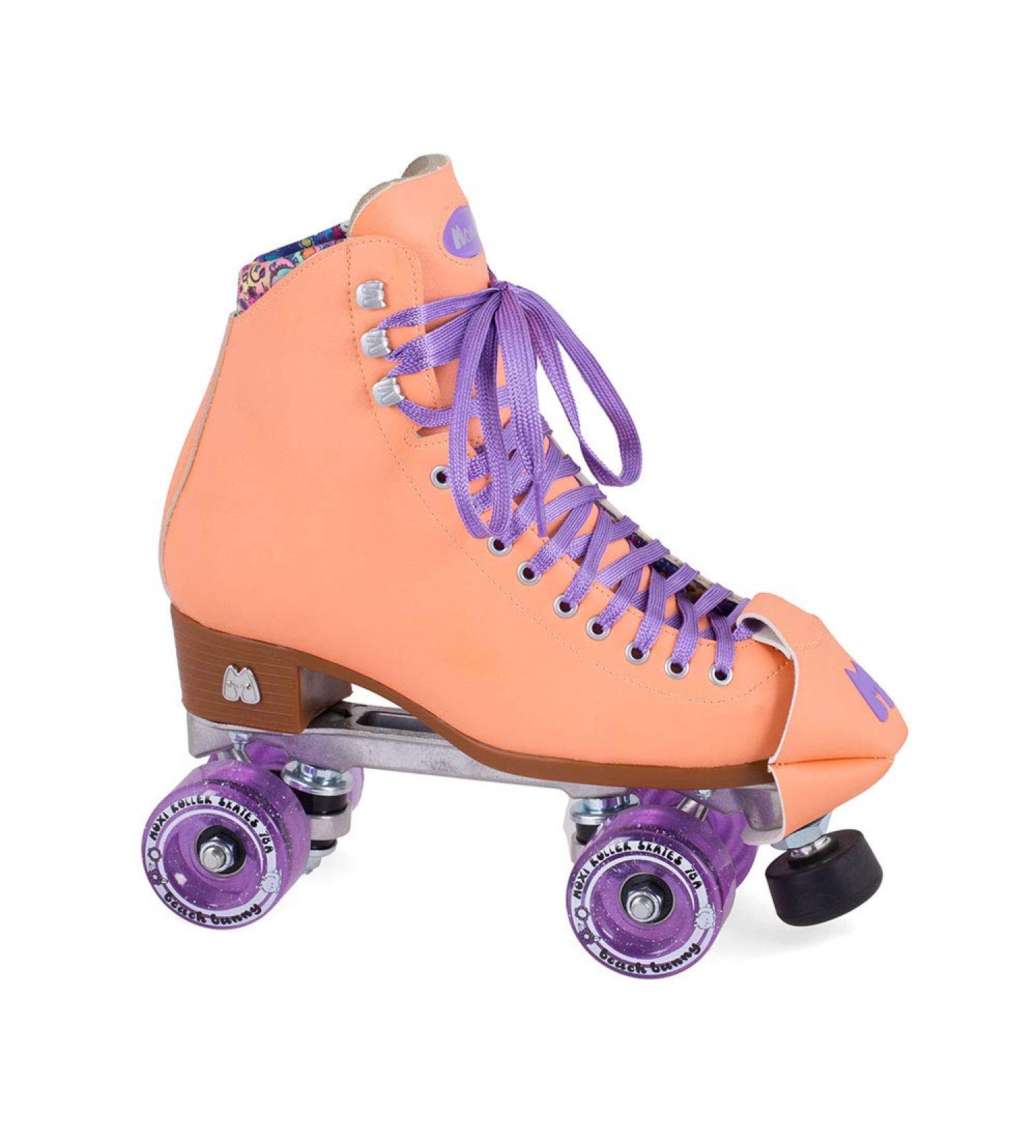 Moxi Beach Bunny Peach Blanket Roller Skates - Women's Fashionable Size 8 - Buy Online on GoSupps.com