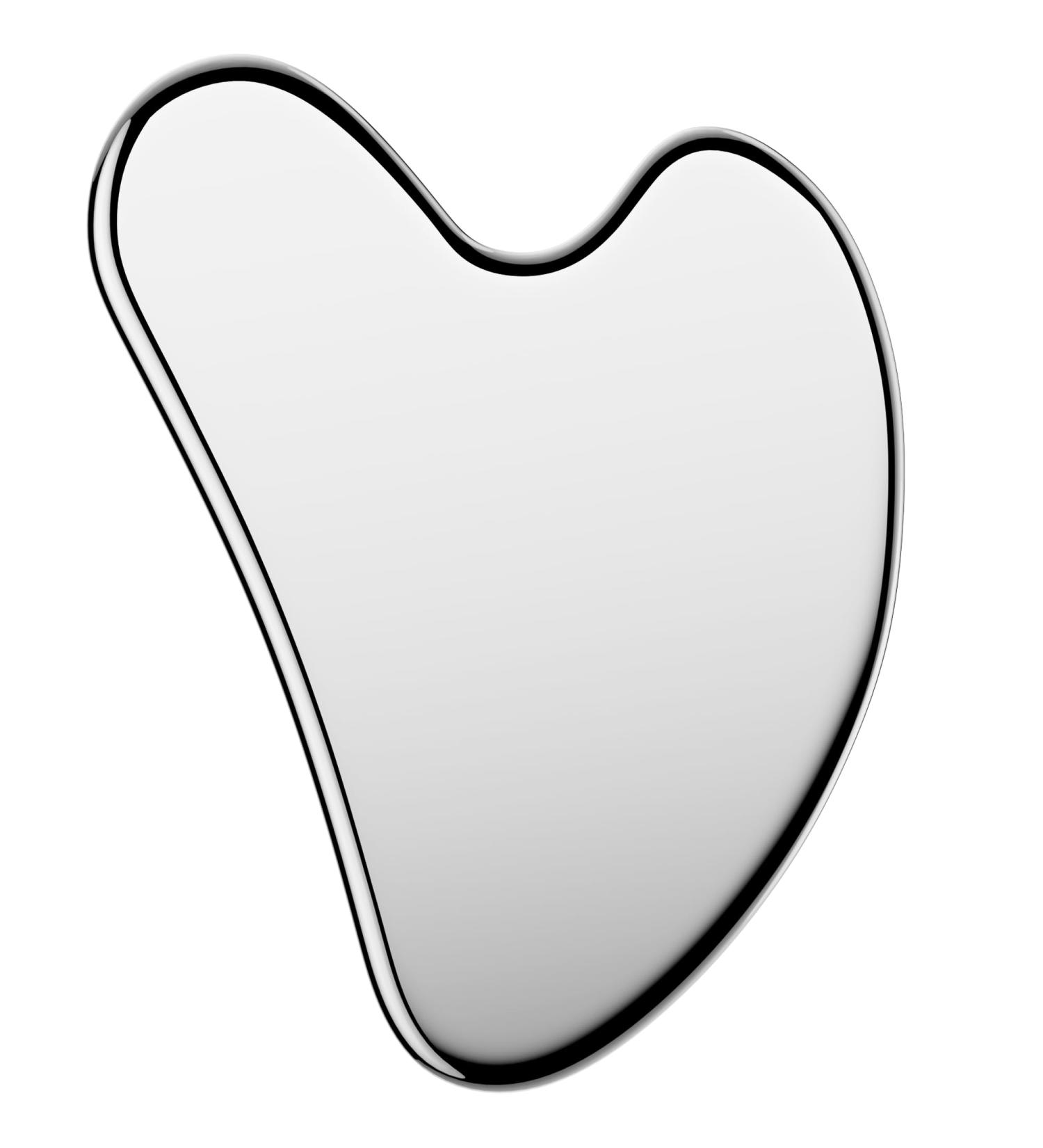 HOOPLE 304 Stainless Steel Gua Sha Tool for Face & Body Massage - Premium Facial Care & Skin Treatment Essentials - Buy Online on GoSupps.com