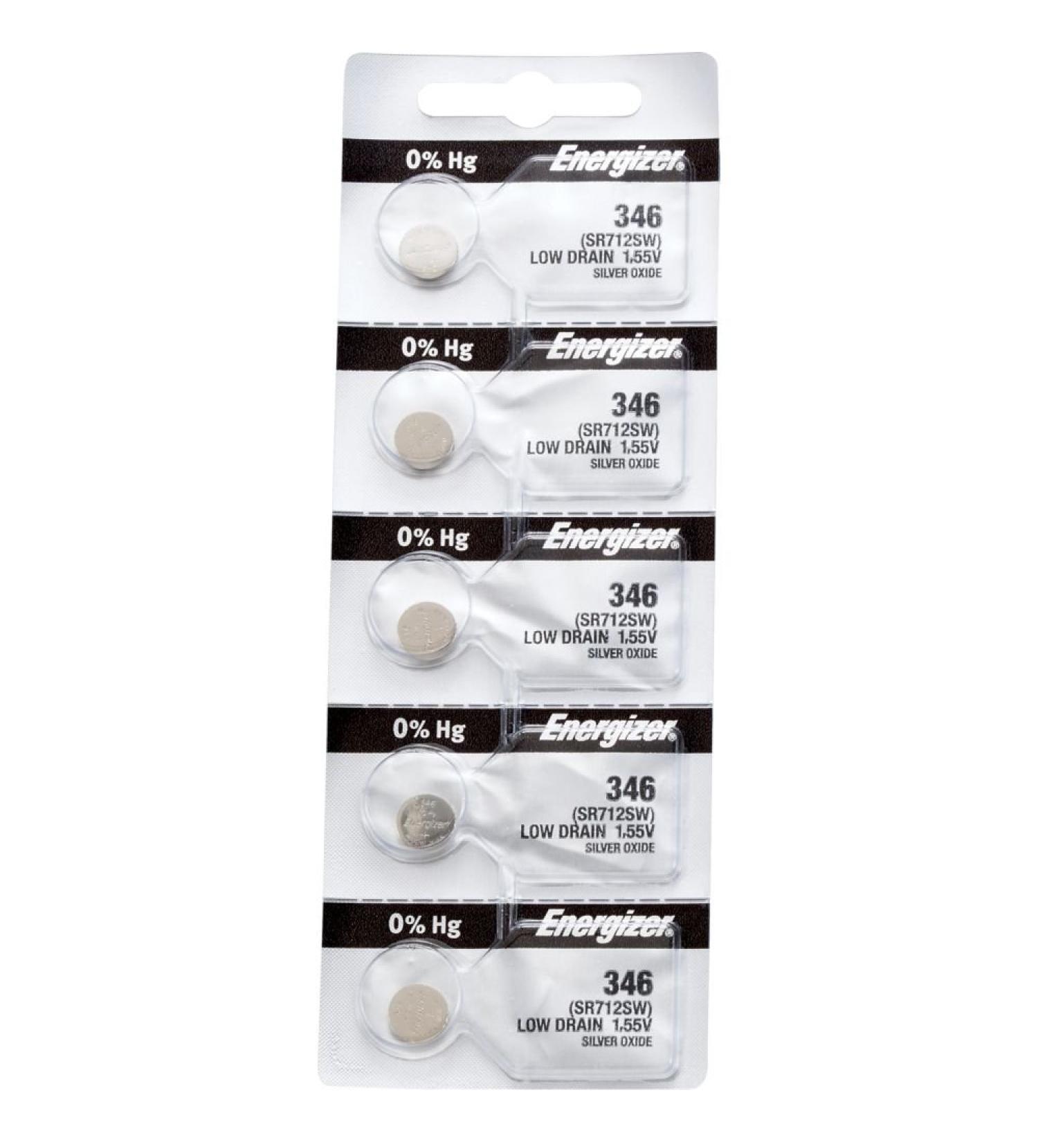 Buy 346Tz 0% Mercury Low Drain Energizer Watch Battery 5 Pack - International Shipping Available - Buy Online on GoSupps.com
