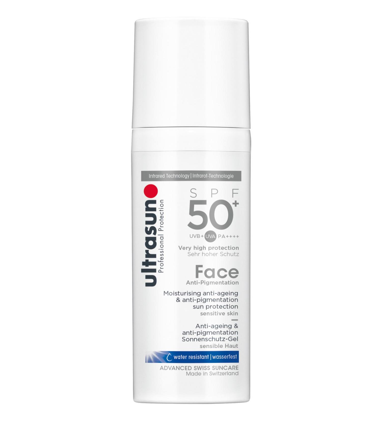 Ultrasun Anti-Pigmentation Face SPF50+ 50ml - Pack of 1 | Face Anti-Pigment Protection - Buy Online on GoSupps.com