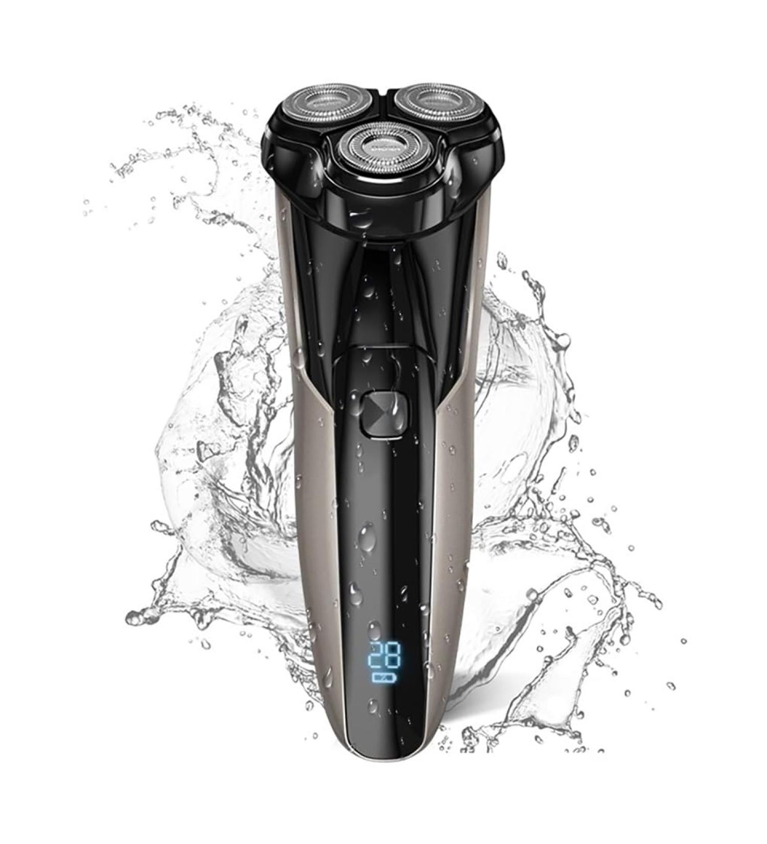 Best Head Shavers for Bald Men | Waterproof Electric Shaver for Wet & Dry Use - Rechargeable Face & Beard Trimmer - Buy Online on GoSupps.com