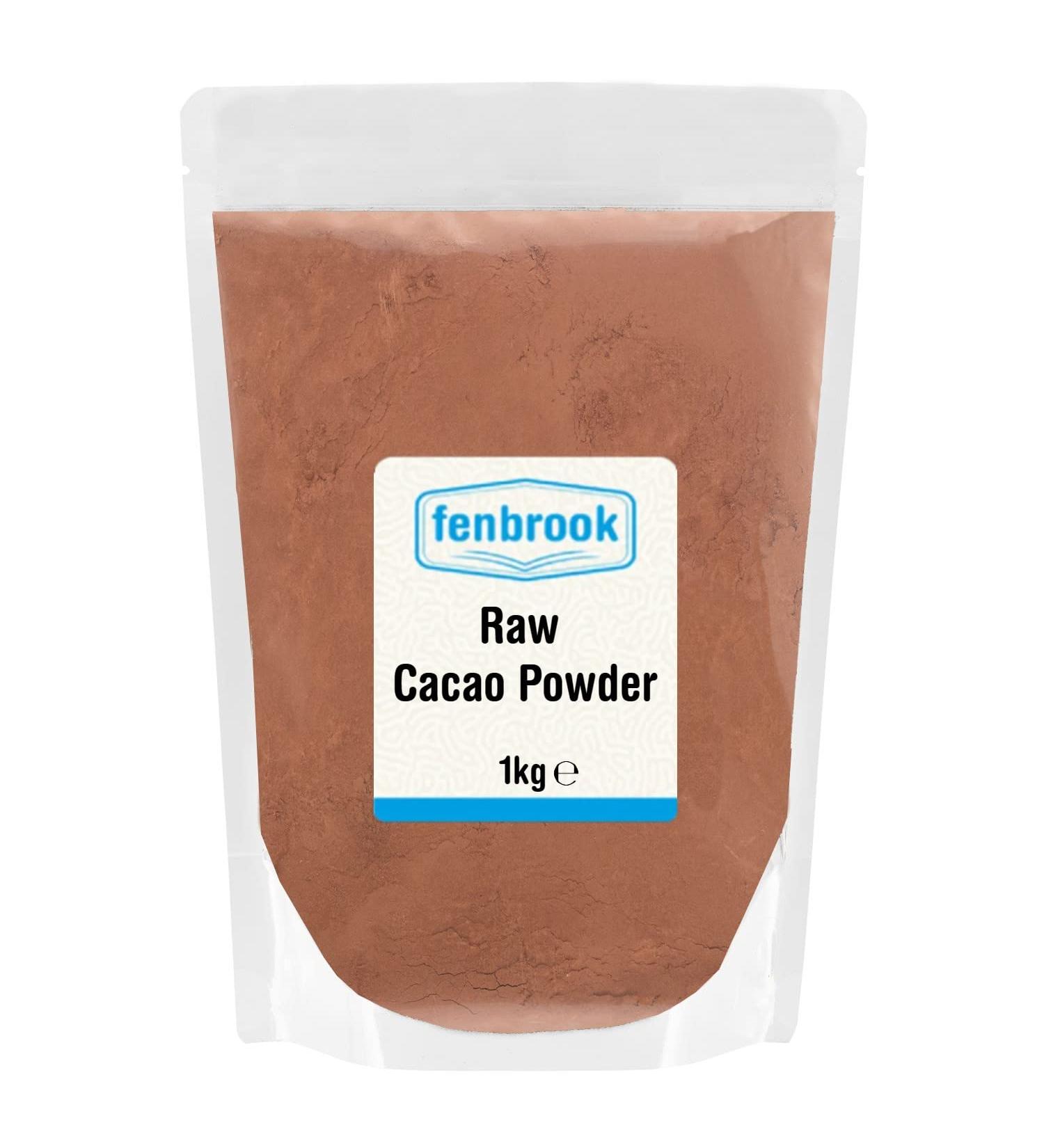 Raw Cacao Powder 1kg by Fenbrook - Buy Online on GoSupps.com