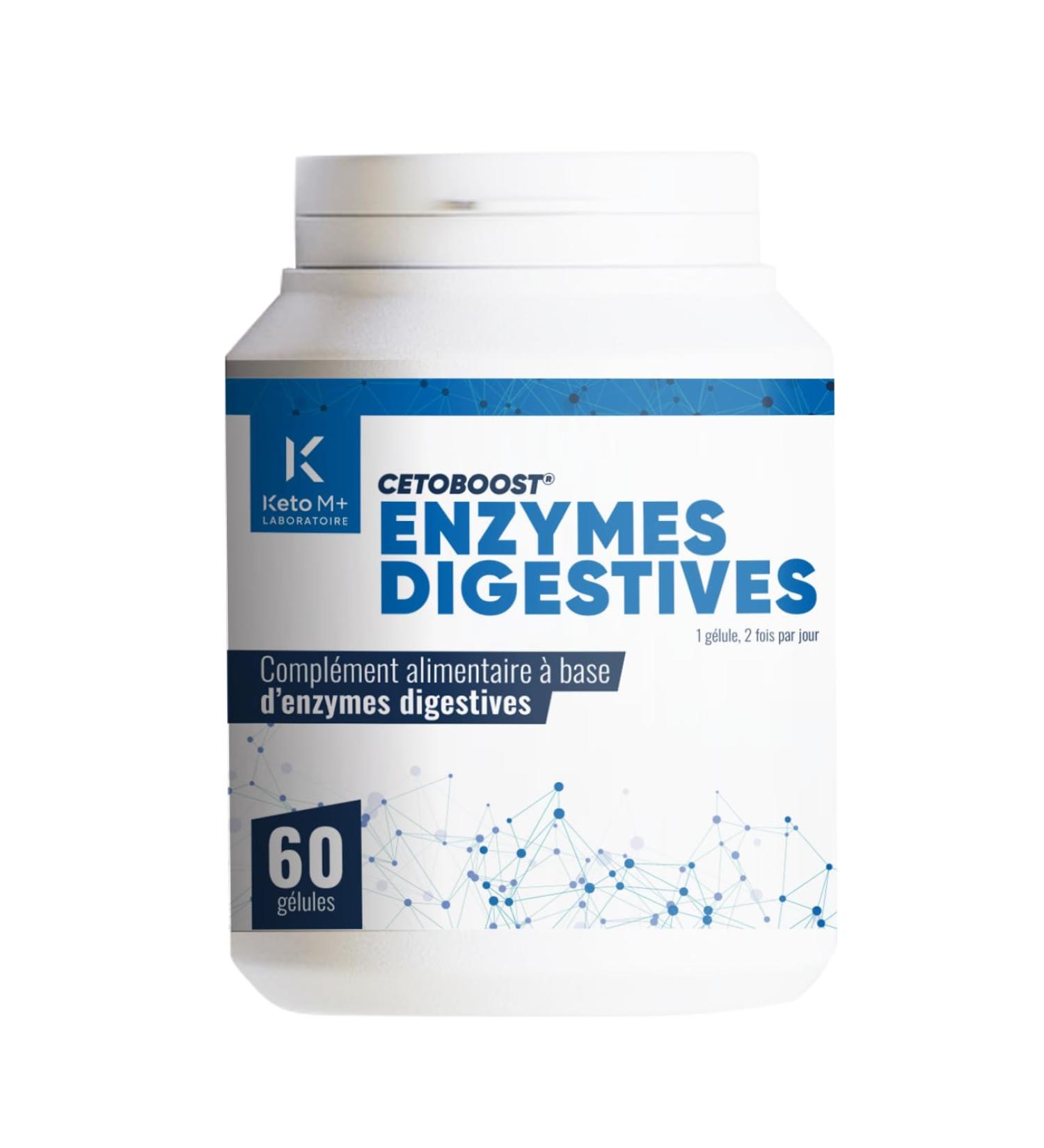  Keto M+ KETOBOST Keto-Friendly Digestive Enzymes | DigeZyme 5 Key Enzymes | Child & Adult | Vegetarian | 60 Capsules - Buy Online on GoSupps.com