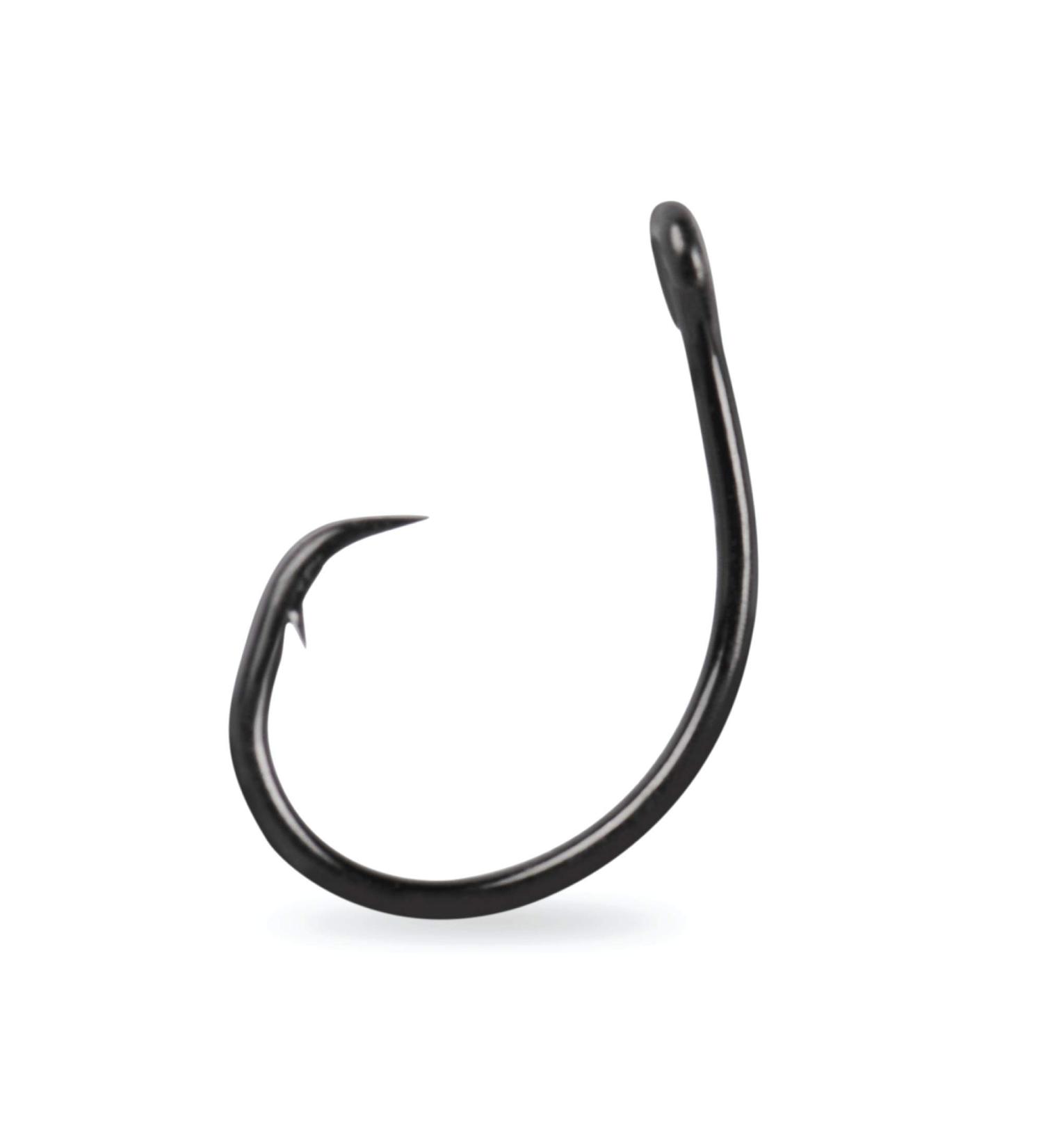 Mustad UltraPoint Demon Wide Gap In-Line Circle Hook 5/0 - Pack of 25 | Ideal for Catfish, Carp, Bluegill, Tuna | Saltwater/Freshwater Fishing Gear - Black Nickel - Buy Online on GoSupps.com