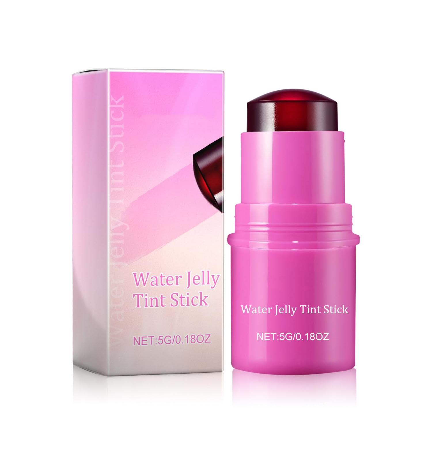 Water Jelly Tint Stick Blush lip gloss stick Milk Cooling Water Jelly Tint Lip Gloss Sheer Lip & Cheek Stain Milk Jelly Tint Jelly Blush Stick Long Lasting Jelly Texture Moisturising (#2 Berry Color) - Buy Online on GoSupps.com