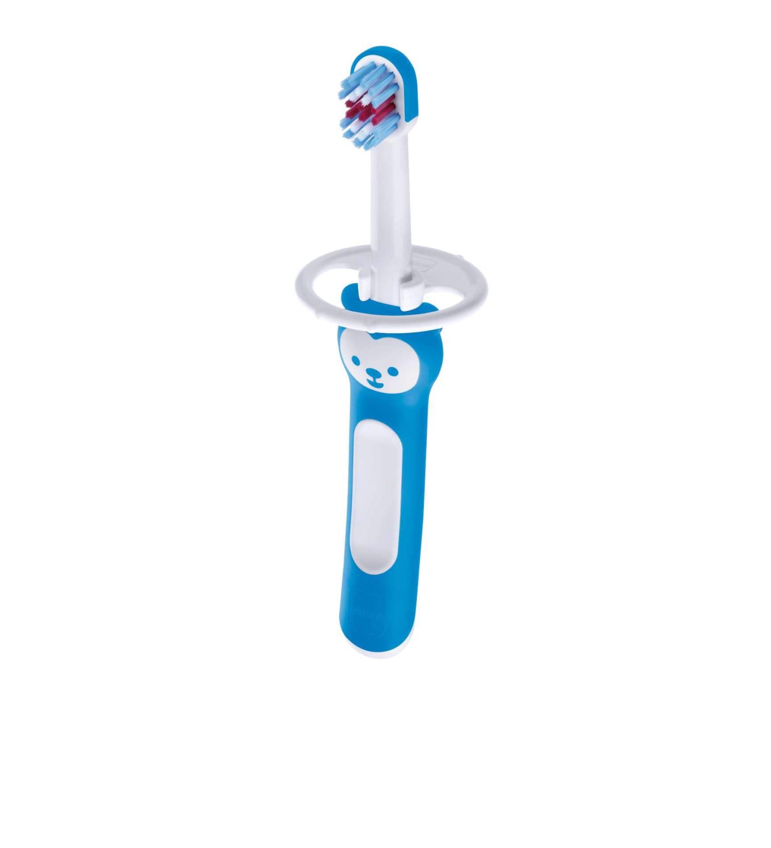 Mam First Brush Baby Tooth Care - Gentle Green Toothbrush for Infants - Buy Online on GoSupps.com