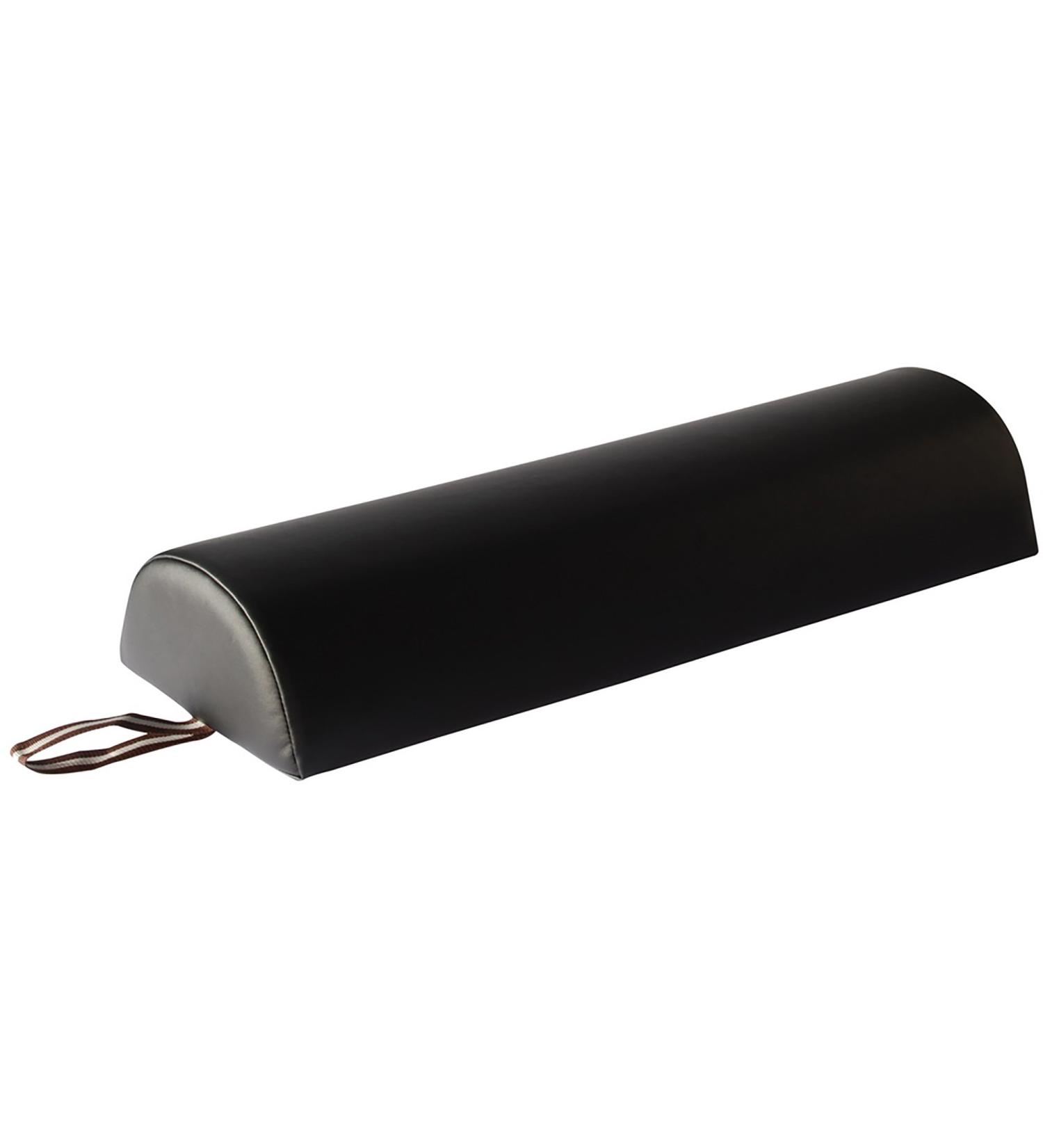 Master Massage Large Half Round Bolster Cushion 9x26 Black - Unscented - Buy Online on GoSupps.com