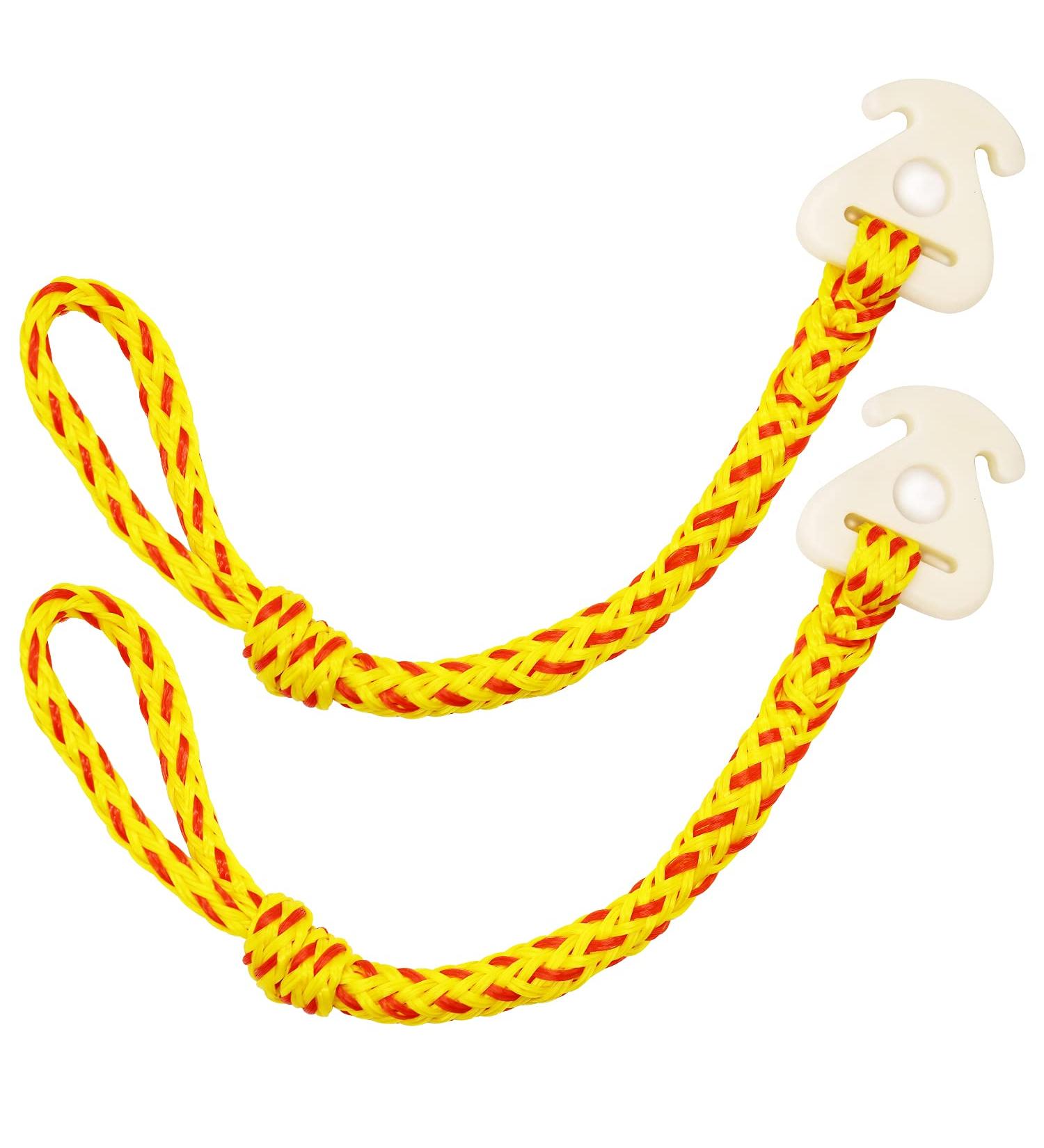 Towable Tow Rope Connect 2pcs - Quick Attachment for Water Sports Tubing | Boat Tubes & Wake Boarding Accessories - Buy Online on GoSupps.com