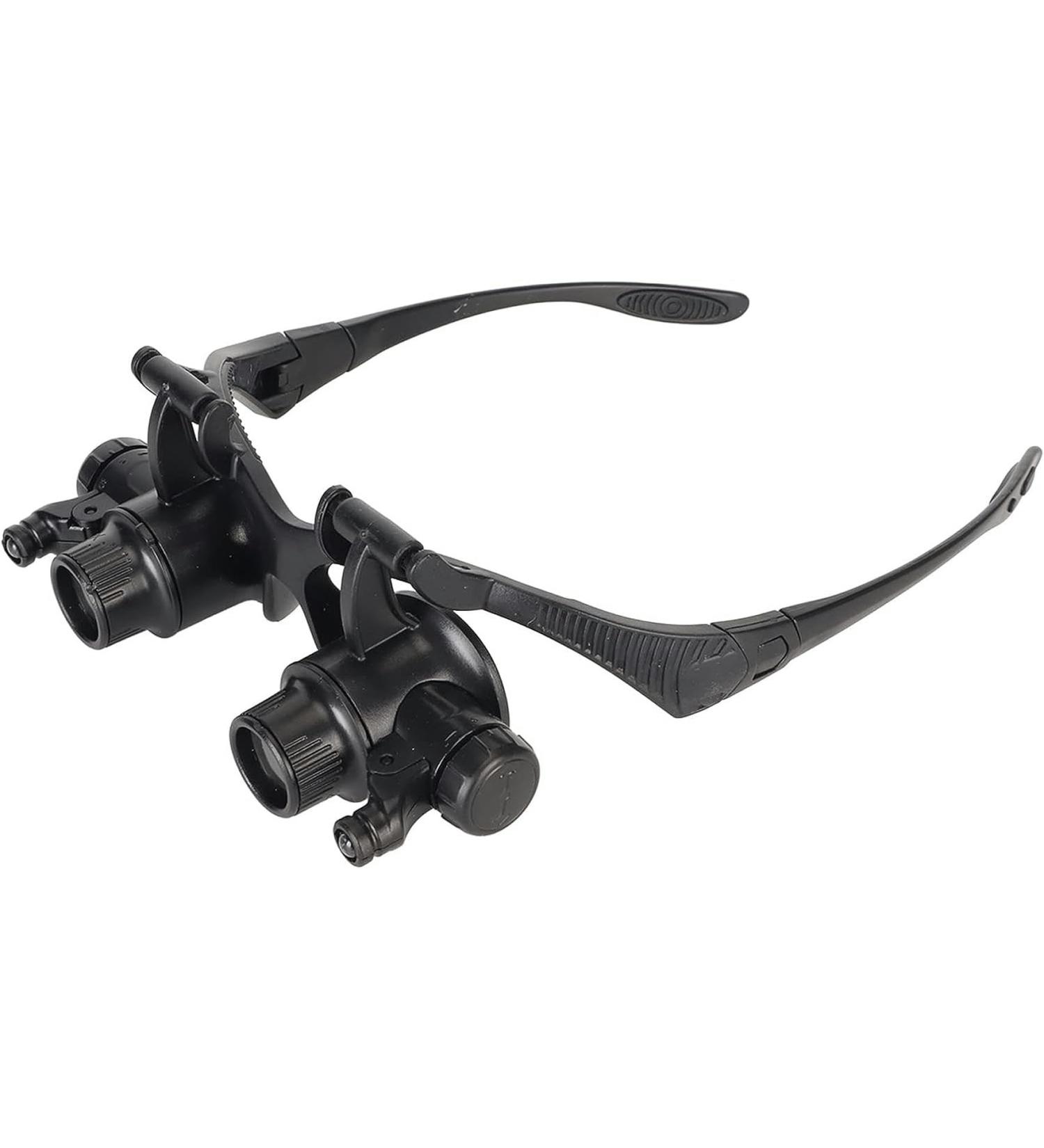 Portable Watch Repair Magnifier with LED Light Hands Free Headband Visor for Close Work Craft Reading Full of Stars - Buy Online on GoSupps.com