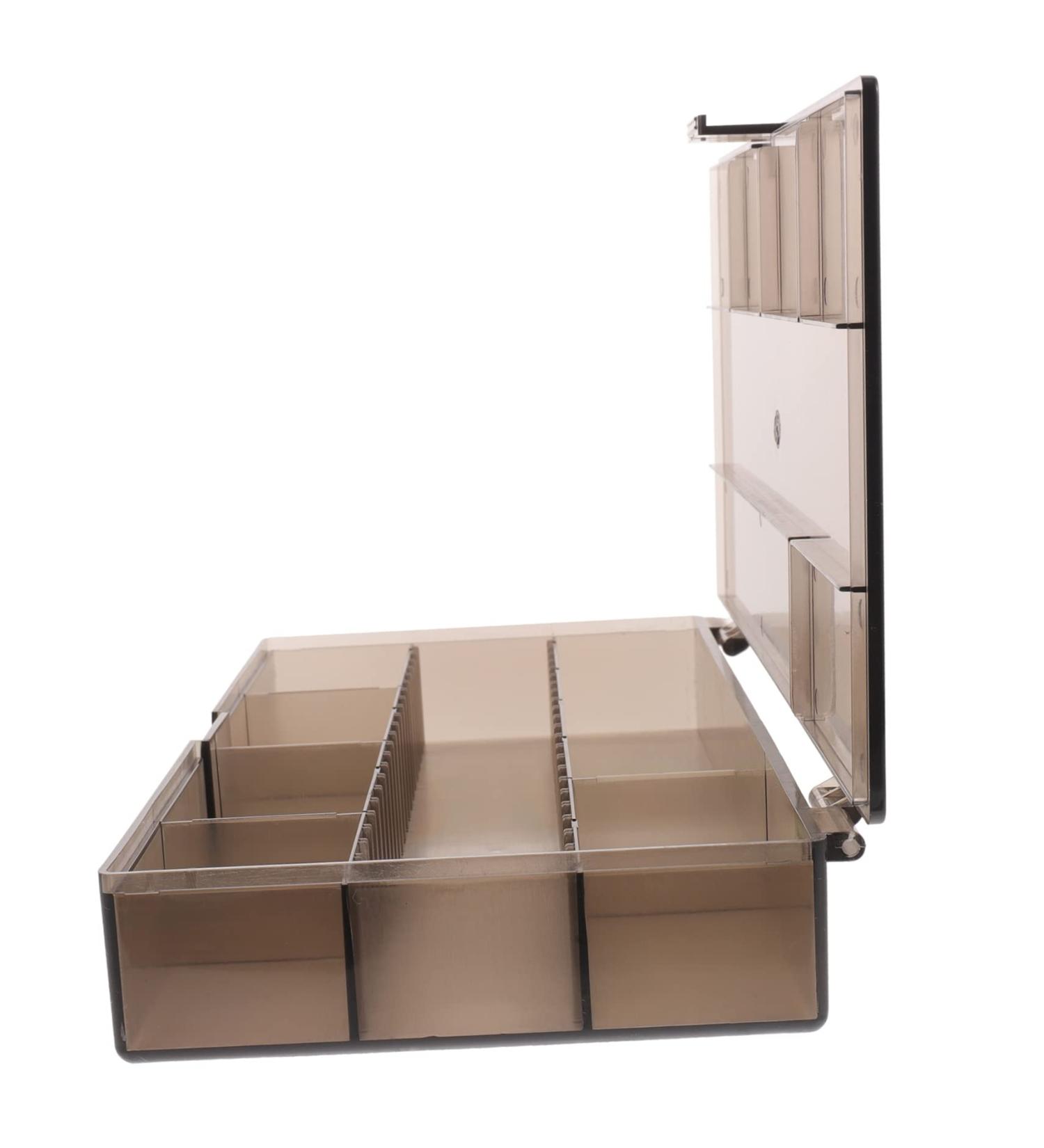 PopetPOP Hairdressing Box Scissors Organizer & Hair Tool Case Plastic Container for Clips Combs & Accessories - International Shipping - Buy Online on GoSupps.com