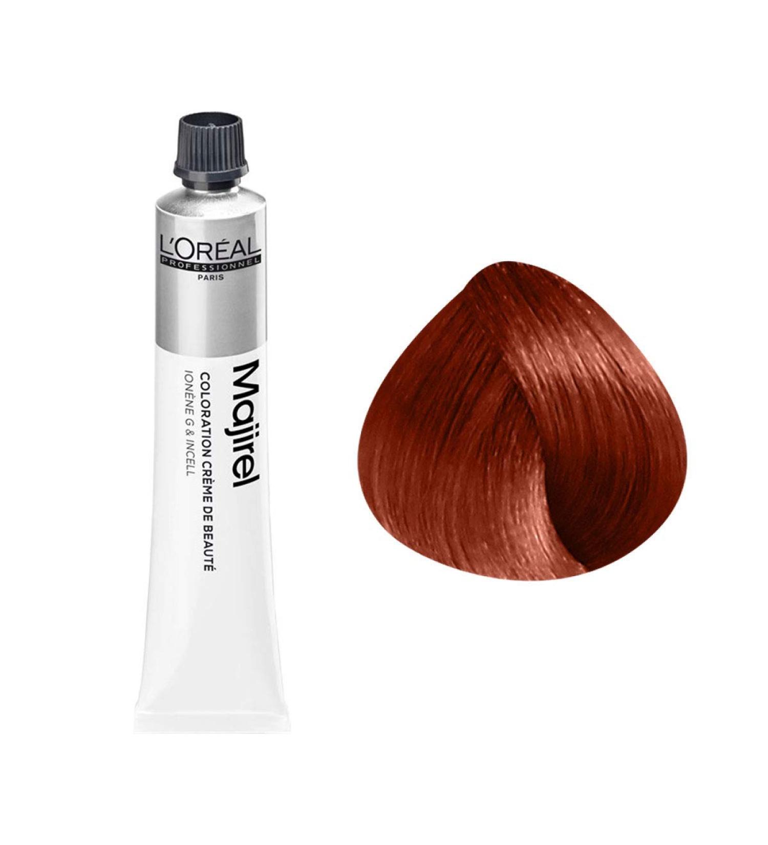 L'Or al Professionnel Majirel 7.44 Medium Blonde Deep Copper 50ml - Best International Shipping for Premium Hair Color - Buy Online on GoSupps.com