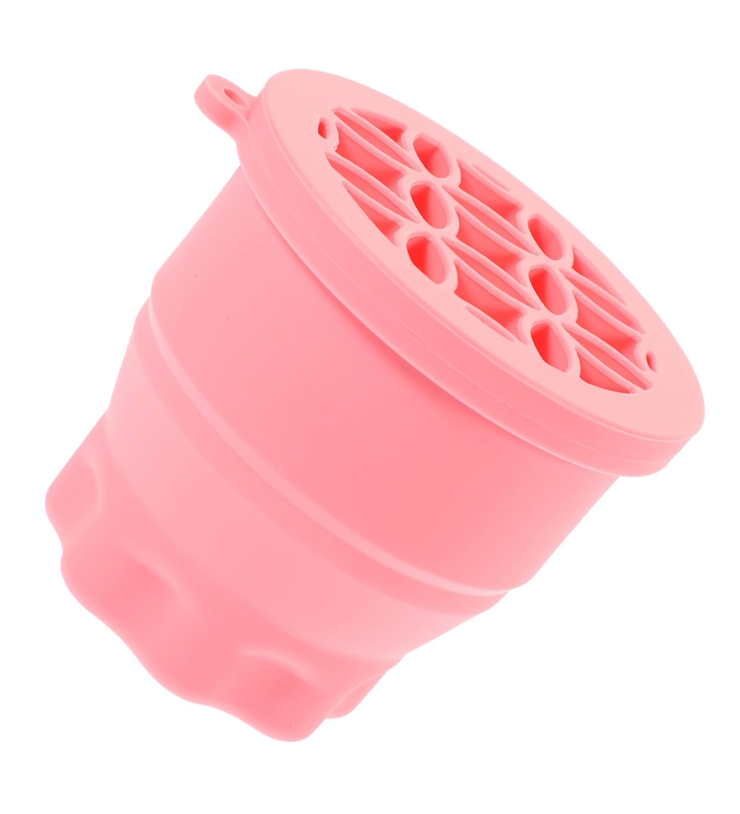 LABRIMP Makeup Tool Cleaner cleaning pad clean cleaning bowl pink makeup brush Cleaner brush cleaning tool washer Eye shadow brush Makeup Brush Washer Brush Cleaning Pad 9.20X9.20X8.60CM Pink - Buy Online on GoSupps.com