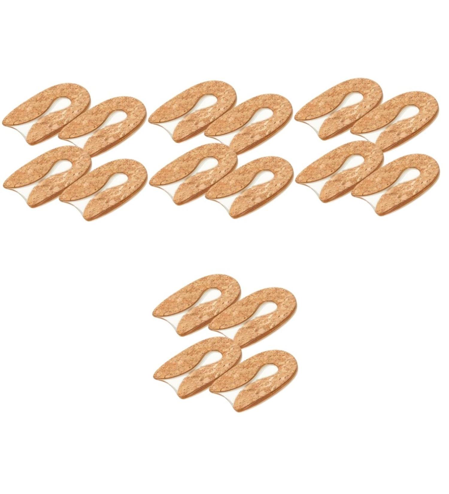 Buy Healvian 8 Pairs Transparent Heel Pads & Silicone Inserts - Heel Cushioning for Ultimate Comfort | International Shipping - Buy Online on GoSupps.com