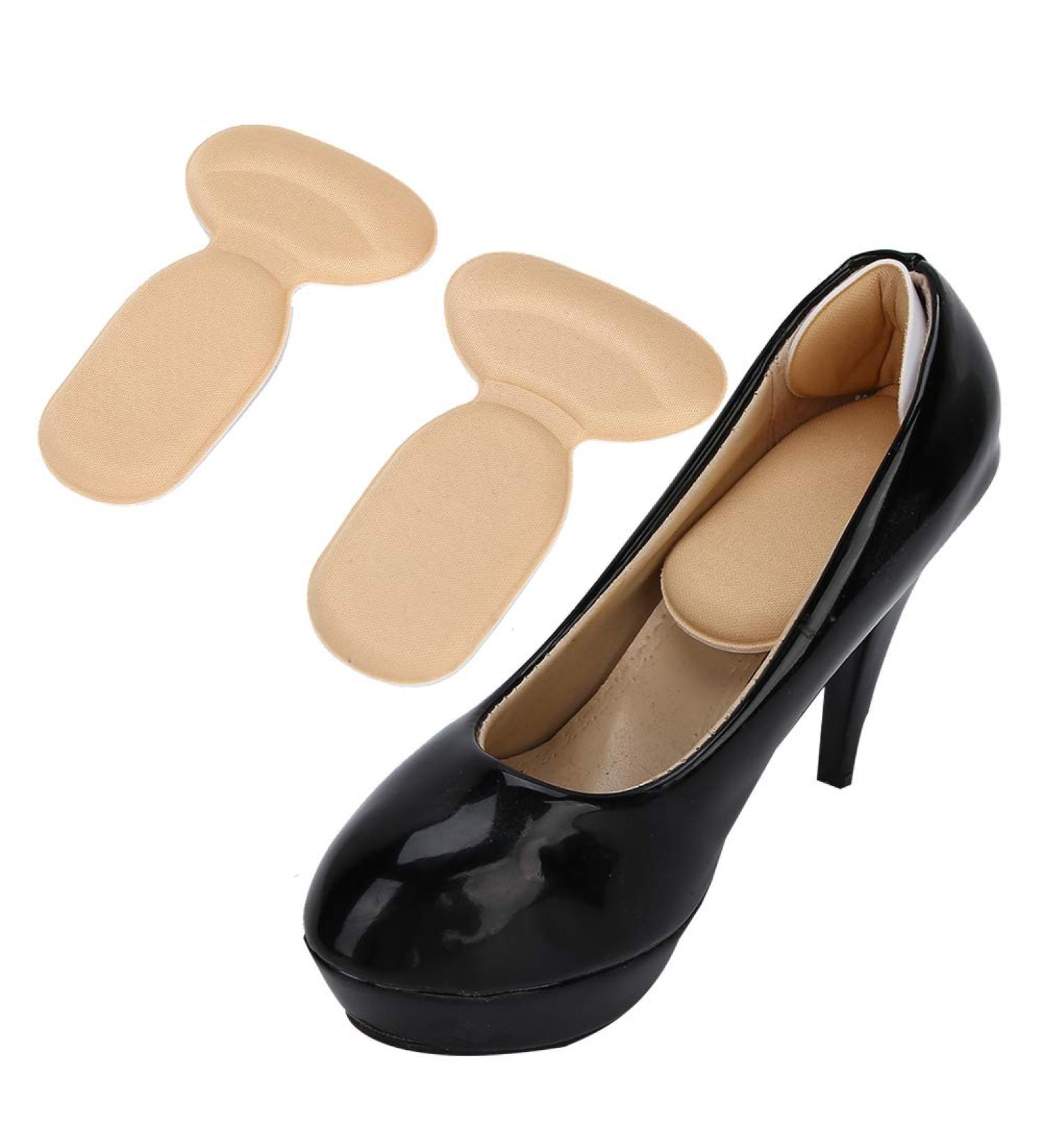 10 Pairs Heel Stickers - T Shape Cushion Pads & Arch Support for High Heels | Foot Care Protectors - Buy Online on GoSupps.com