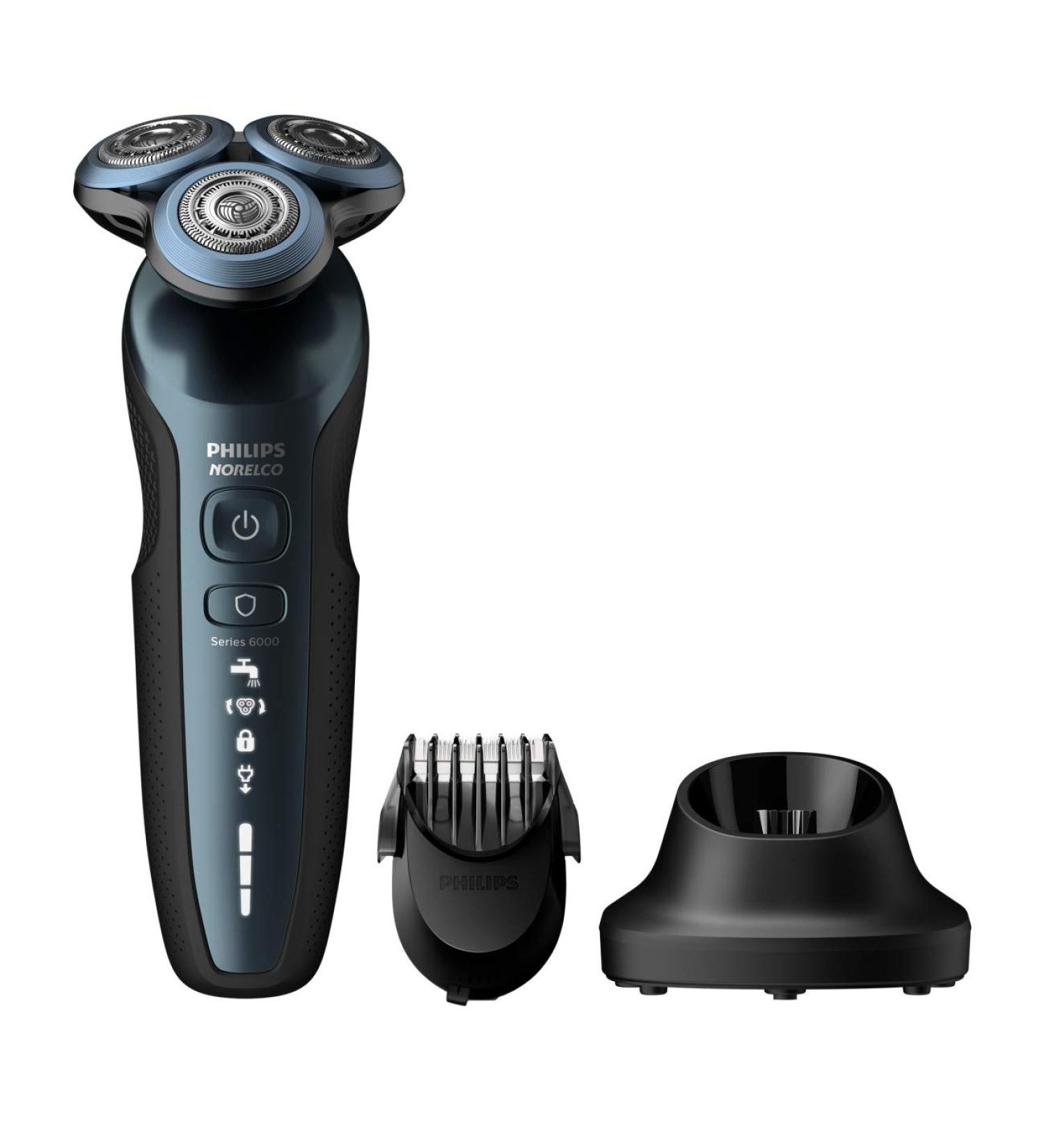 Philips Norelco Shaver 6900 S6810/82 - Series 6000 Electric Razor with Charging Stand | International Shipping Available - Buy Online on GoSupps.com