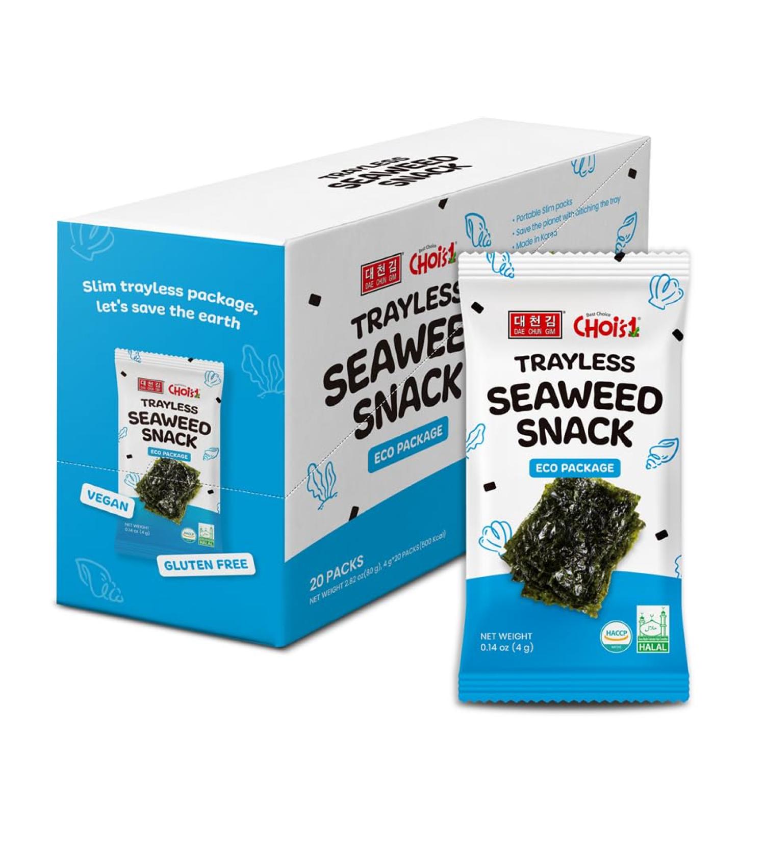 Snack aux algues sans plateau de Choi - Buy Online on GoSupps.com