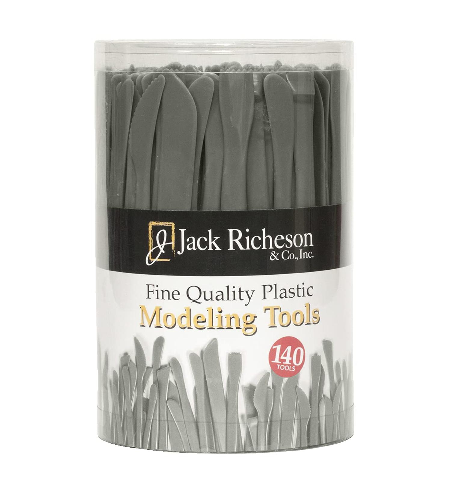 Jack Richeson Economy Heavy Duty Student Modeling Tool Set, 6 in, Plastic, Set of 140